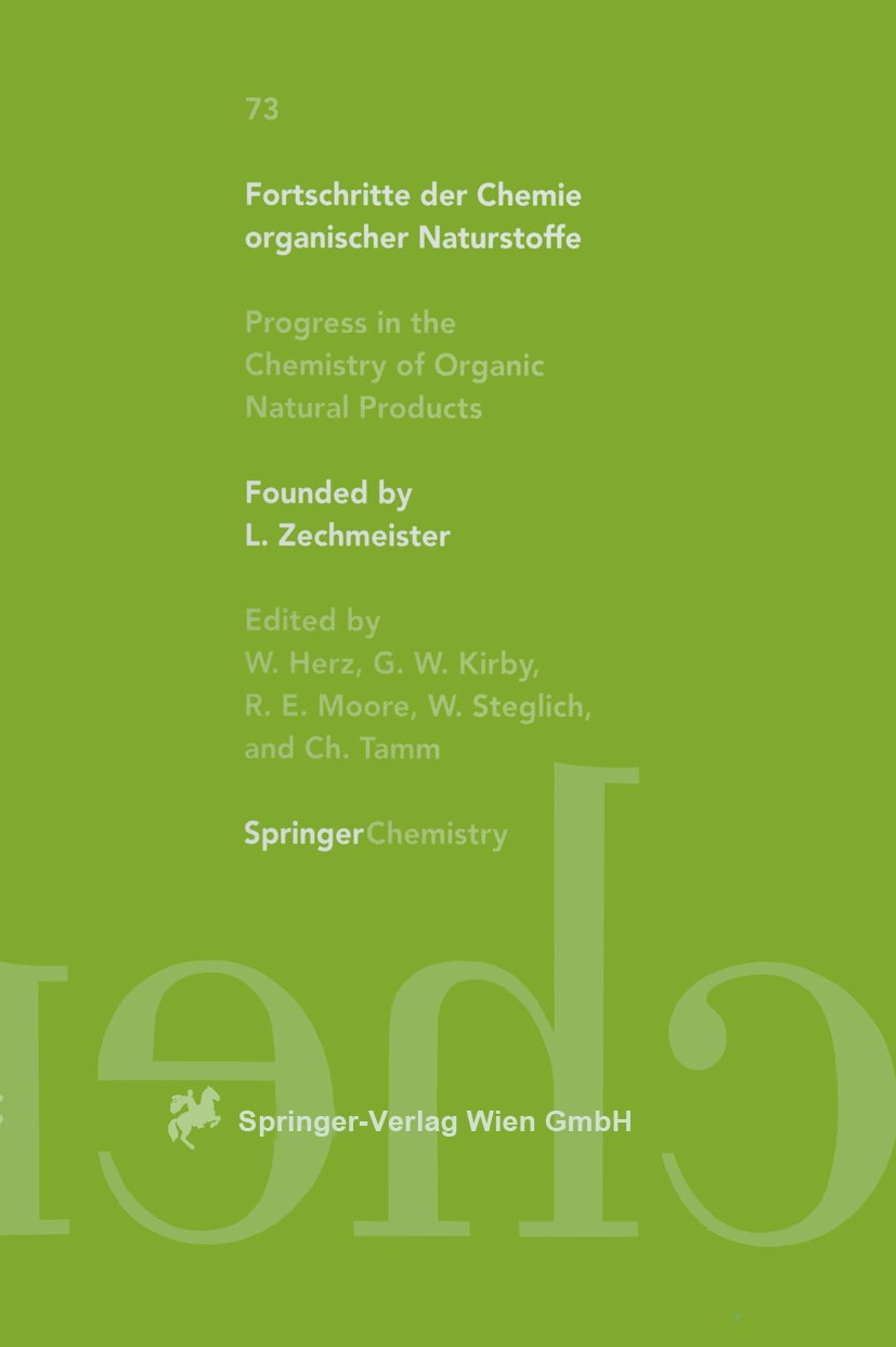 Titlebook: Fortschritte der Chemie organischer Naturstoffe / Progress in the Chemistry of Organic Natural Produ; T. Fukai,T. Nomura,W. Herz,G. W. Kir Titlebook: Fortschritte der Chemie organischer Naturstoffe / Progress in the Chemistry of Organic Natural Produ; T. Fukai,T. Nomura,W. Herz,G. W. Kir