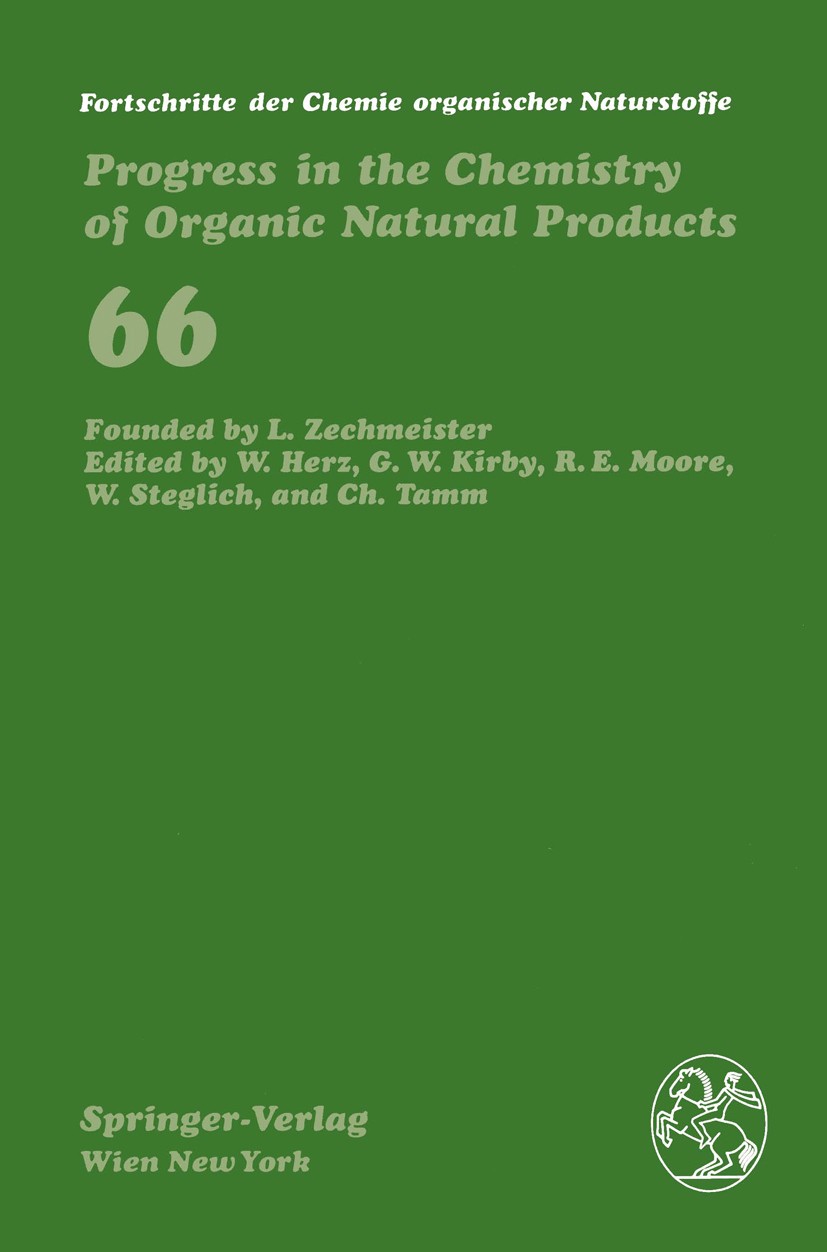 Titlebook: Fortschritte der Chemie organischer Naturstoffe / Progress in the Chemistry of Organic Natural Produ; R. G. S. Berlinck,T. Hatano,T. Yoshi Titlebook: Fortschritte der Chemie organischer Naturstoffe / Progress in the Chemistry of Organic Natural Produ; R. G. S. Berlinck,T. Hatano,T. Yoshi