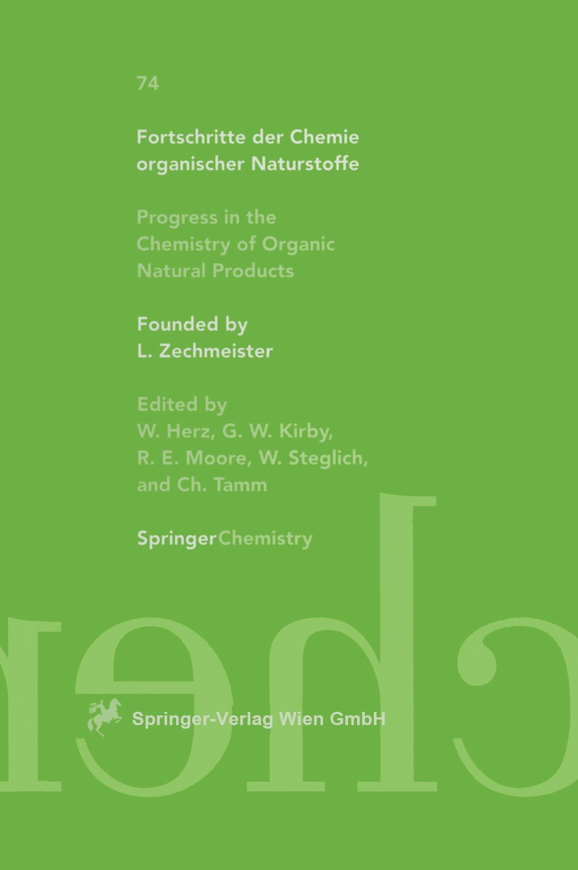 Titlebook: Fortschritte der Chemie organischer Naturstoffe / Progress in the Chemistry of Organic Natural Produ; S. Garai,A. M. P. Koskinen,L. A. Ots Titlebook: Fortschritte der Chemie organischer Naturstoffe / Progress in the Chemistry of Organic Natural Produ; S. Garai,A. M. P. Koskinen,L. A. Ots