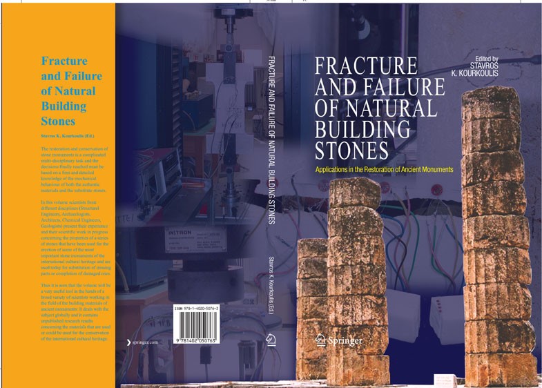 Titlebook: Fracture and Failure of Natural Building Stones; Applications in the STAVROS K. KOURKOULIS Book 2006 Springer Science+Business Media B.V. Titlebook: Fracture and Failure of Natural Building Stones; Applications in the STAVROS K. KOURKOULIS Book 2006 Springer Science+Business Media B.V.