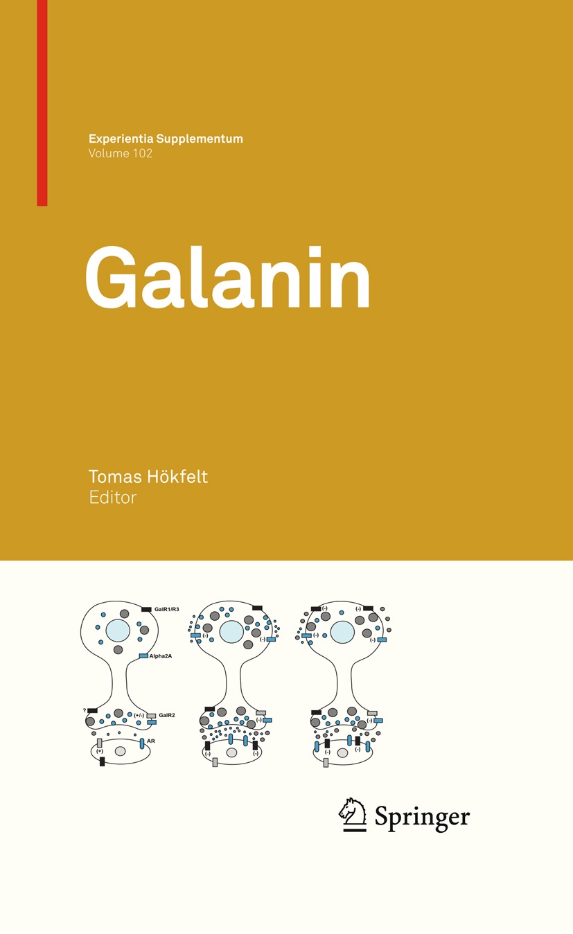 Titlebook: Galanin; Tomas Hökfelt Book 2010 Springer Basel AG 2010 Alzheimer‘s disease.CNS.alcohol.behavior.biological.energy.homeostasis.molecule.ne Titlebook: Galanin; Tomas Hökfelt Book 2010 Springer Basel AG 2010 Alzheimer‘s disease.CNS.alcohol.behavior.biological.energy.homeostasis.molecule.ne