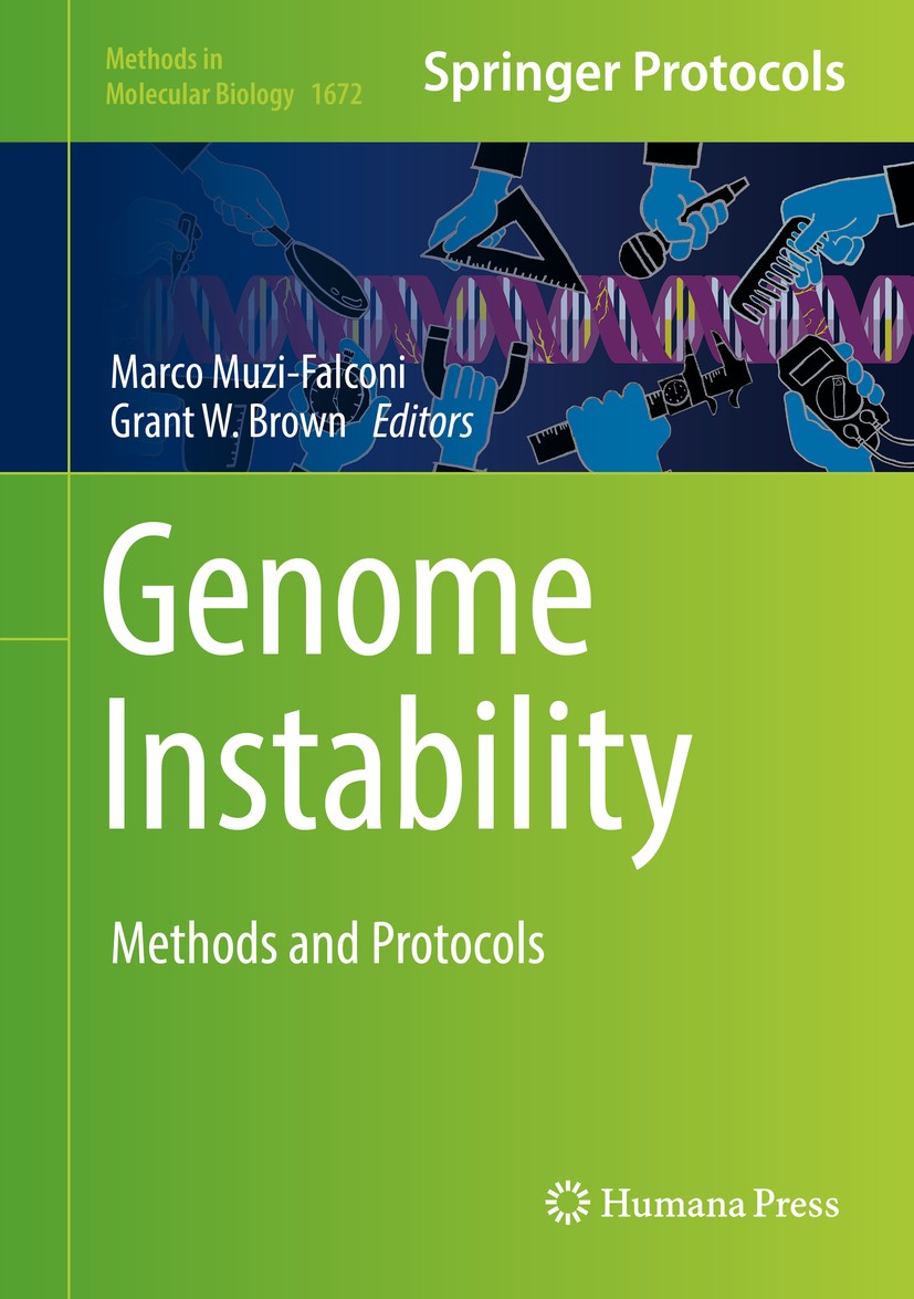 Titlebook: Genome Instability; Methods and Protocol Marco Muzi-Falconi,Grant W Brown Book 2018 Springer Science+Business Media LLC 2018 eukaryotes.tel Titlebook: Genome Instability; Methods and Protocol Marco Muzi-Falconi,Grant W Brown Book 2018 Springer Science+Business Media LLC 2018 eukaryotes.tel
