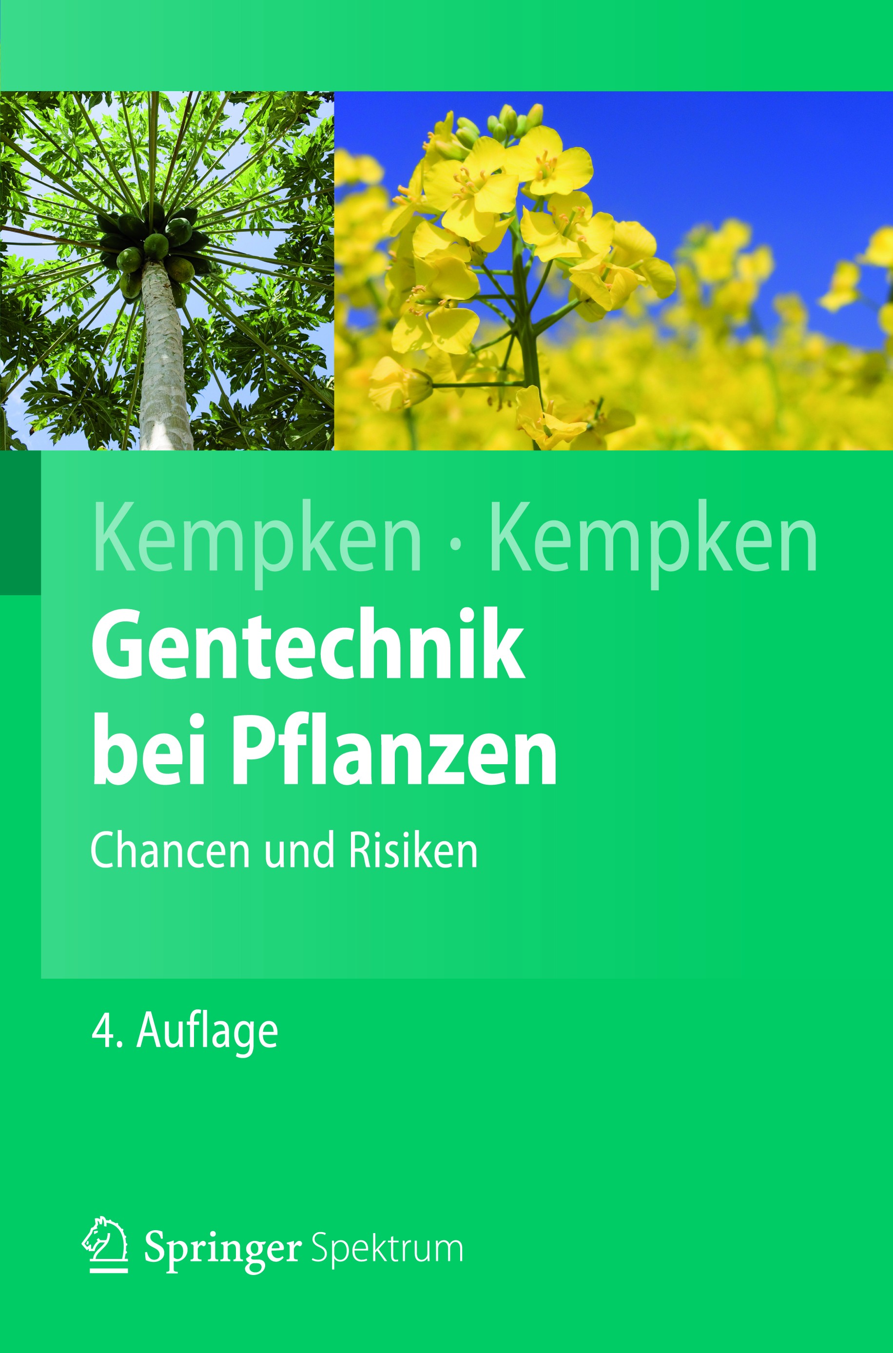 Titlebook: Gentechnik bei Pflanzen; Chancen und Risiken Frank Kempken,Renate Kempken Textbook 20124th edition Springer-Verlag Berlin Heidelberg 2012 B Titlebook: Gentechnik bei Pflanzen; Chancen und Risiken Frank Kempken,Renate Kempken Textbook 20124th edition Springer-Verlag Berlin Heidelberg 2012 B