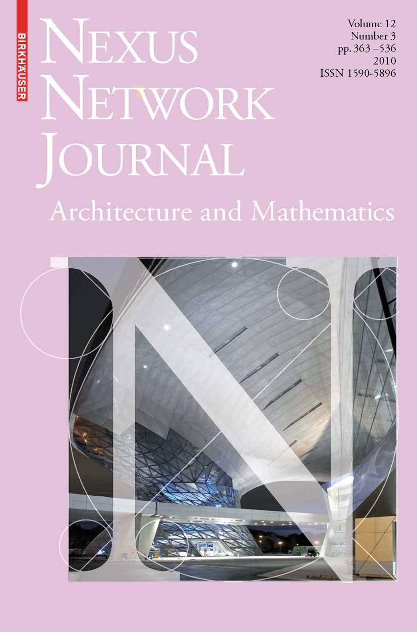 Titlebook: Nexus Network Journal 12,3; Architecture and Mat Robert Kirkbride Book Dec 20101st edition Birkh�user Basel 2010 Architekturdarstellung.Des Titlebook: Nexus Network Journal 12,3; Architecture and Mat Robert Kirkbride Book Dec 20101st edition Birkh�user Basel 2010 Architekturdarstellung.Des