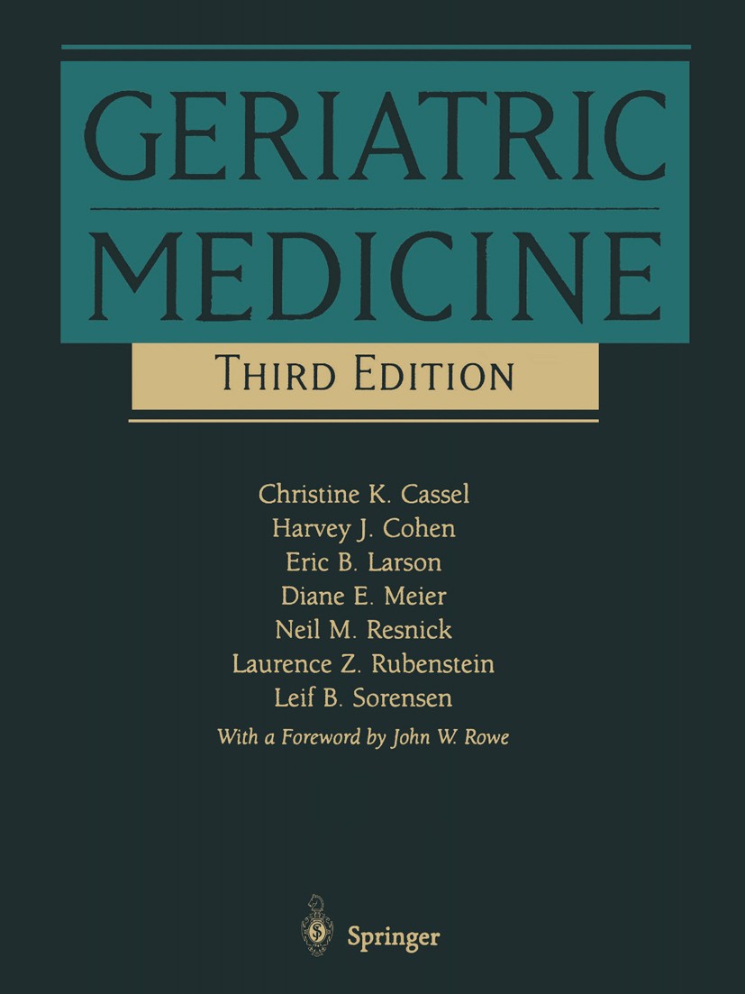 Titlebook: Geriatric Medicine; Christine K. Cassel (Professor and Chairman),Harve Book 19973rd edition Springer-Verlag New York 1997 breast cancer.ca Titlebook: Geriatric Medicine; Christine K. Cassel (Professor and Chairman),Harve Book 19973rd edition Springer-Verlag New York 1997 breast cancer.ca