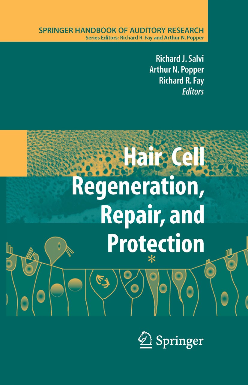 Titlebook: Hair Cell Regeneration, Repair, and Protection; Richard J. Salvi,Arthur N. Popper,Richard R. Fay Book 2008 Springer-Verlag New York 2008 c Titlebook: Hair Cell Regeneration, Repair, and Protection; Richard J. Salvi,Arthur N. Popper,Richard R. Fay Book 2008 Springer-Verlag New York 2008 c