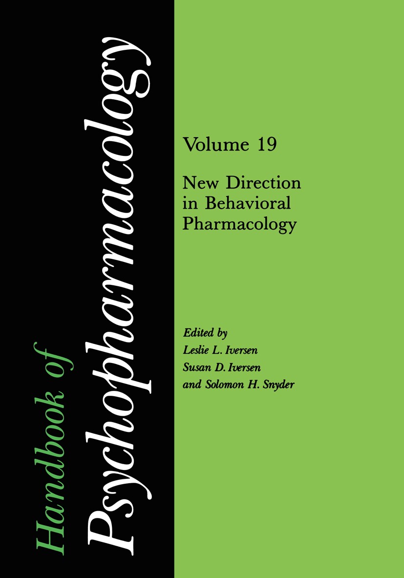 Titlebook: Handbook of Psychopharmacology; Volume 19 New Direct Leslie L. Iversen,Susan D. Iversen,Solomon H. Snyd Book 1987 Plenum Press, New York 19 Titlebook: Handbook of Psychopharmacology; Volume 19 New Direct Leslie L. Iversen,Susan D. Iversen,Solomon H. Snyd Book 1987 Plenum Press, New York 19