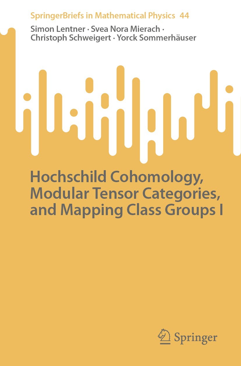 Titlebook: Hochschild Cohomology, Modular Tensor Categories, and Mapping Class Groups I; Simon Lentner,Svea Nora Mierach,Yorck Sommerhäuser Book 2023 Titlebook: Hochschild Cohomology, Modular Tensor Categories, and Mapping Class Groups I; Simon Lentner,Svea Nora Mierach,Yorck Sommerhäuser Book 2023