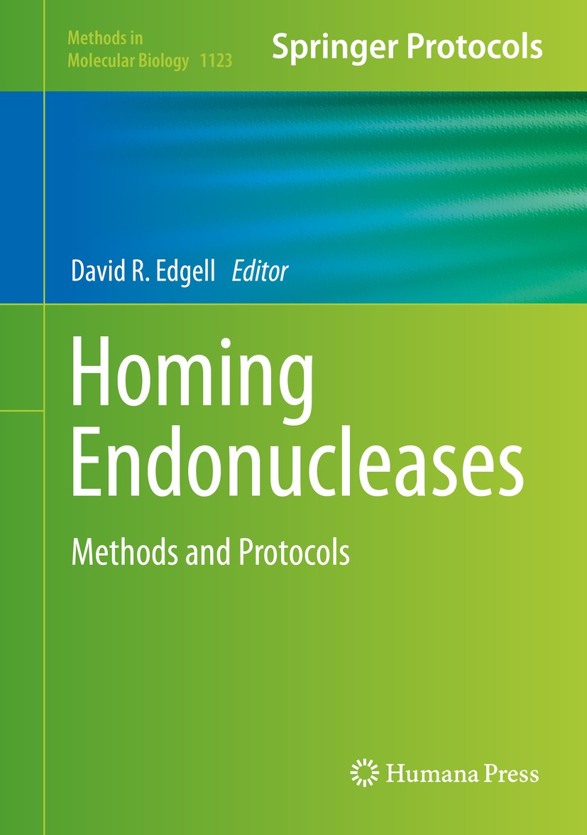 Titlebook: Homing Endonucleases; Methods and Protocol David R. Edgell Book 2014 Springer Science+Business Media New York 2014 Binding and cleavage spe Titlebook: Homing Endonucleases; Methods and Protocol David R. Edgell Book 2014 Springer Science+Business Media New York 2014 Binding and cleavage spe