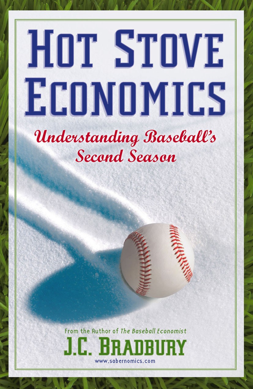 Titlebook: Hot Stove Economics; Understanding Baseba J.C. Bradbury Book 2011 Springer Science+Business Media, LLC 2011 Baseball.Moneyball.Sabermetrics Titlebook: Hot Stove Economics; Understanding Baseba J.C. Bradbury Book 2011 Springer Science+Business Media, LLC 2011 Baseball.Moneyball.Sabermetrics