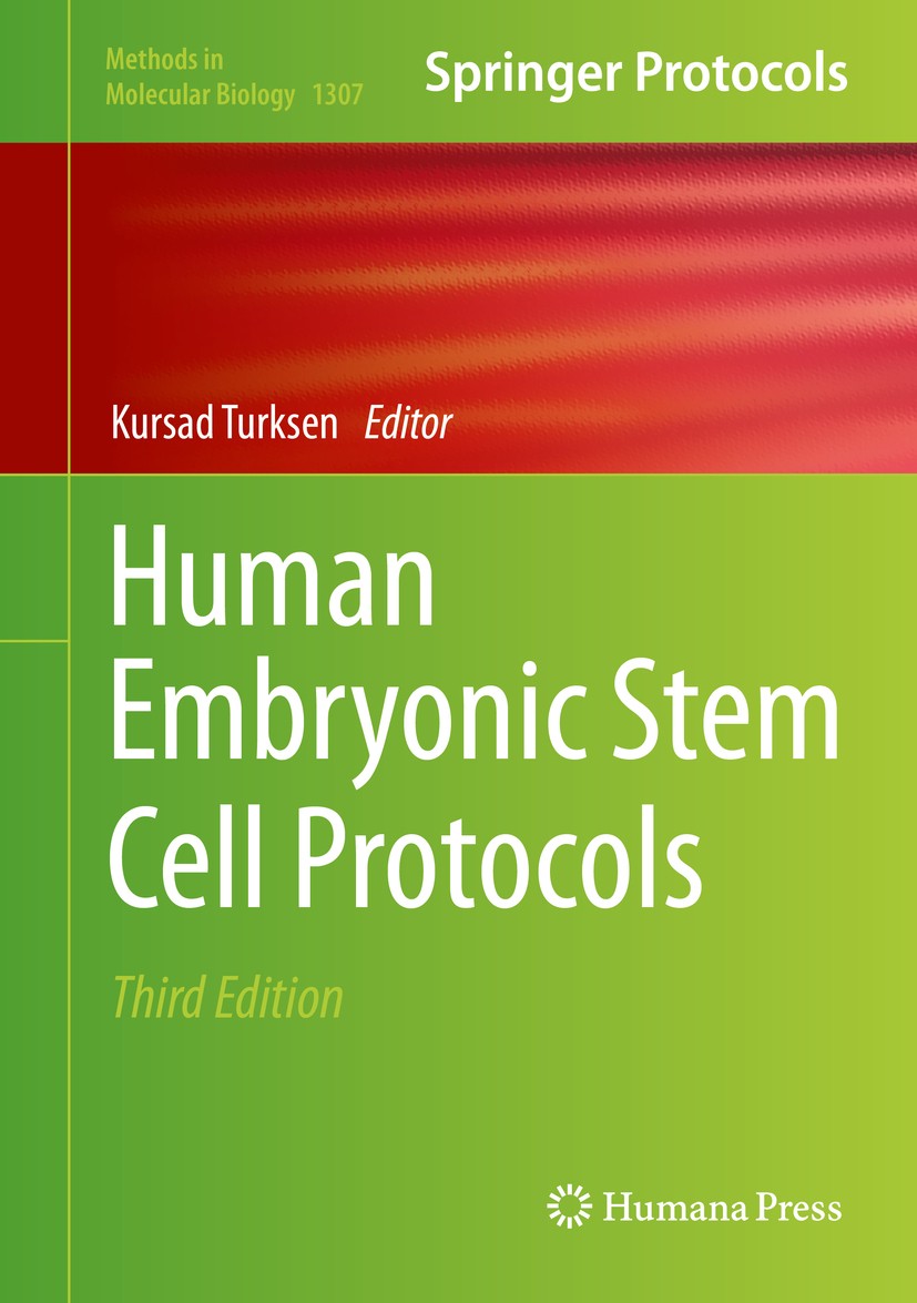 Titlebook: Human Embryonic Stem Cell Protocols; Kursad Turksen Book 2016Latest edition Springer Science+Business Media New York 2016 Derivation of ce Titlebook: Human Embryonic Stem Cell Protocols; Kursad Turksen Book 2016Latest edition Springer Science+Business Media New York 2016 Derivation of ce