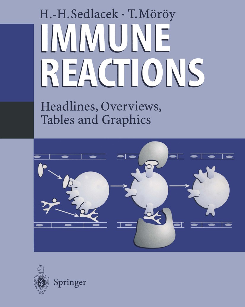 Titlebook: Immune Reactions; Headlines, Overviews H.-Harald Sedlacek,Tarik Möröy Book 1995 Springer-Verlag Berlin Heidelberg 1995 Chemokine.antibody.a Titlebook: Immune Reactions; Headlines, Overviews H.-Harald Sedlacek,Tarik Möröy Book 1995 Springer-Verlag Berlin Heidelberg 1995 Chemokine.antibody.a