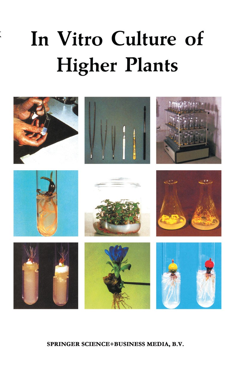 Titlebook: In Vitro Culture of Higher Plants; R. L. M. Pierik Book 1997 Springer Science+Business Media Dordrecht 1997 Embryo.development.fertilizati Titlebook: In Vitro Culture of Higher Plants; R. L. M. Pierik Book 1997 Springer Science+Business Media Dordrecht 1997 Embryo.development.fertilizati