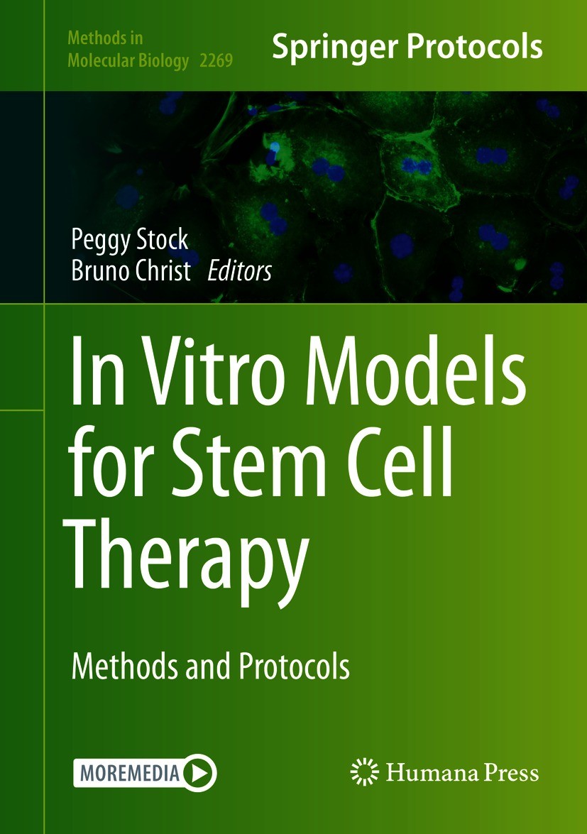 Titlebook: In Vitro Models for Stem Cell Therapy; Methods and Protocol Peggy Stock,Bruno Christ Book 2021 Springer Science+Business Media, LLC, part o Titlebook: In Vitro Models for Stem Cell Therapy; Methods and Protocol Peggy Stock,Bruno Christ Book 2021 Springer Science+Business Media, LLC, part o