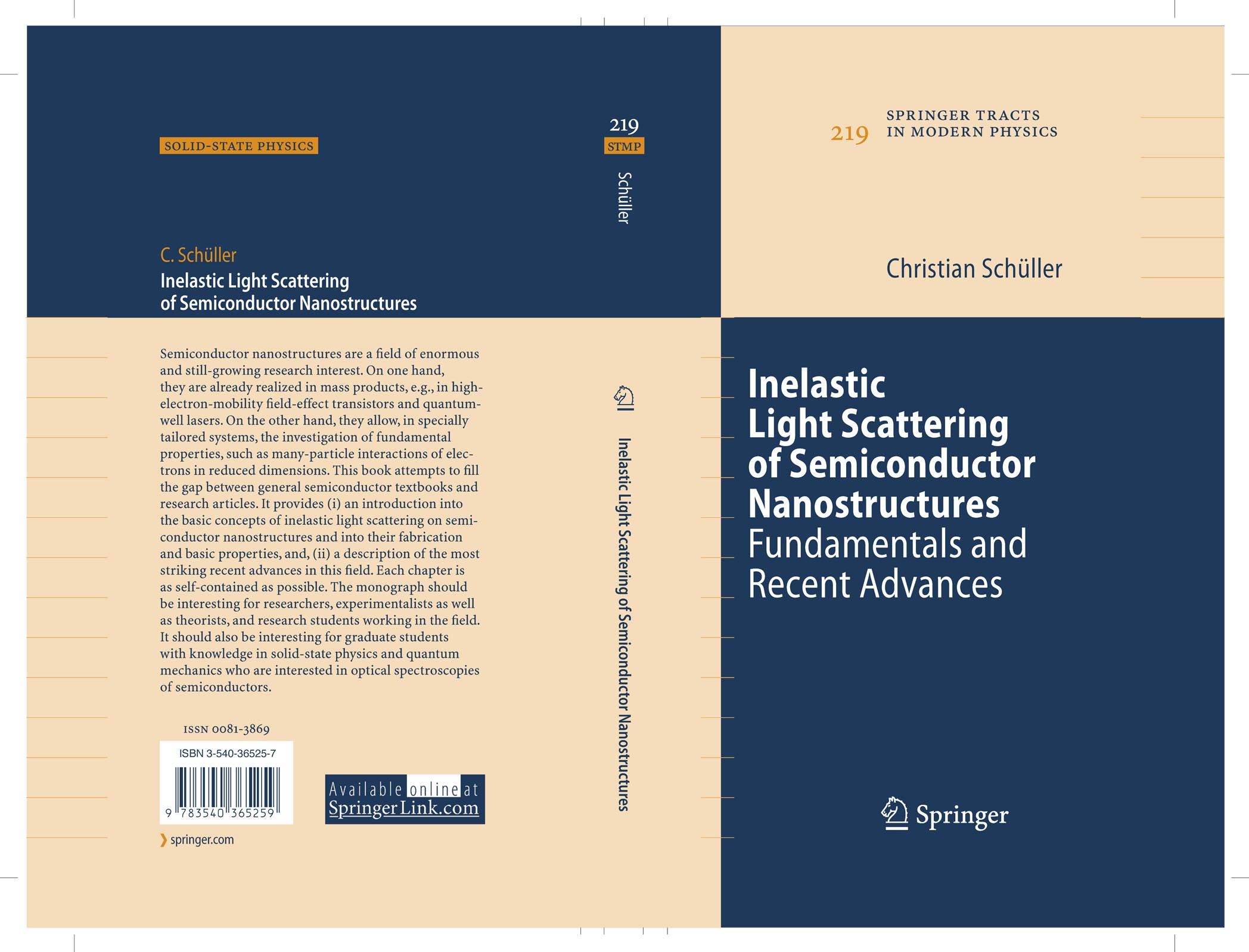 Titlebook: Inelastic Light Scattering of Semiconductor Nanostructures; Fundamentals and Rec Christian Schüller Book 2006 Springer-Verlag Berlin Heidel Titlebook: Inelastic Light Scattering of Semiconductor Nanostructures; Fundamentals and Rec Christian Schüller Book 2006 Springer-Verlag Berlin Heidel