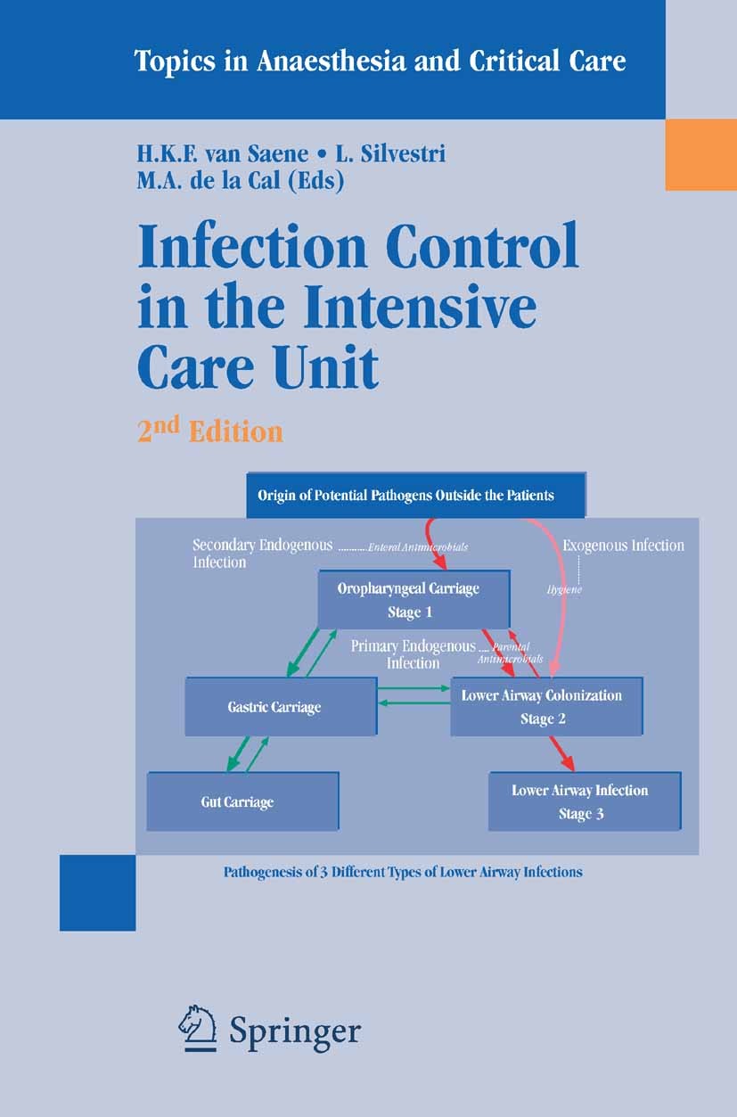 Titlebook: Infection Control in the Intensive Care Unit; H. K. F. Saene,M. A. Cal,L. Silvestri Book 20052nd edition Springer-Verlag Milan 2005 AIDS.S Titlebook: Infection Control in the Intensive Care Unit; H. K. F. Saene,M. A. Cal,L. Silvestri Book 20052nd edition Springer-Verlag Milan 2005 AIDS.S