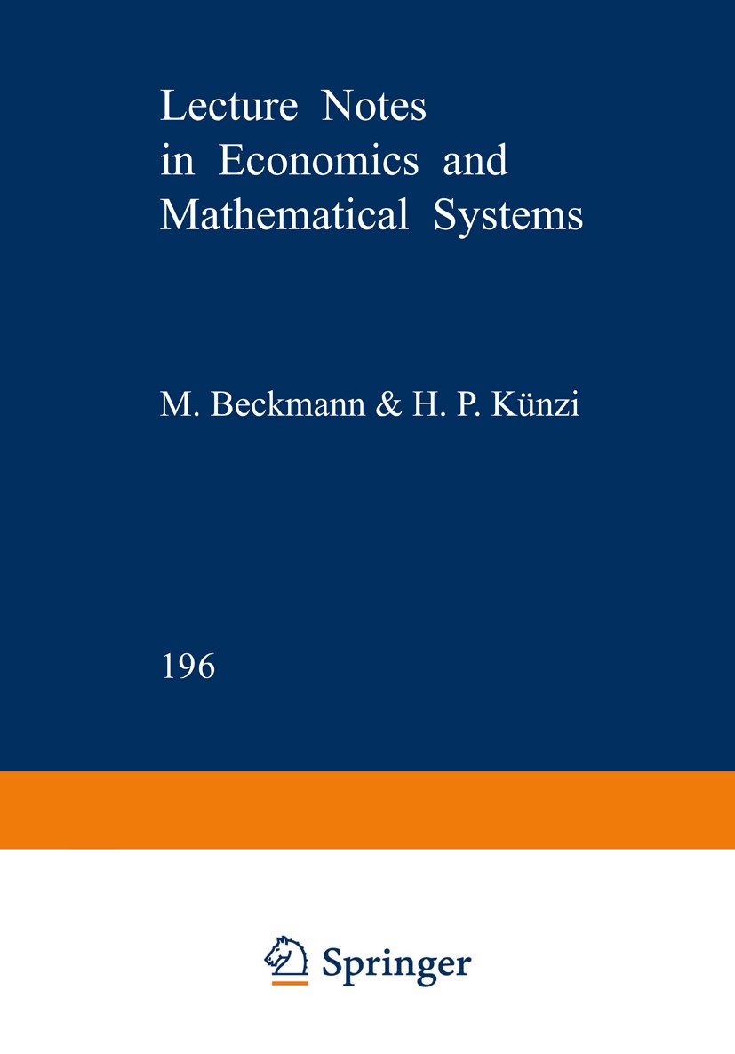Titlebook: Information Structures in Economics; Studies in the Theor Manfred Nermuth Book 1982 Springer-Verlag Berlin Heidelberg 1982 Economics.Inform Titlebook: Information Structures in Economics; Studies in the Theor Manfred Nermuth Book 1982 Springer-Verlag Berlin Heidelberg 1982 Economics.Inform