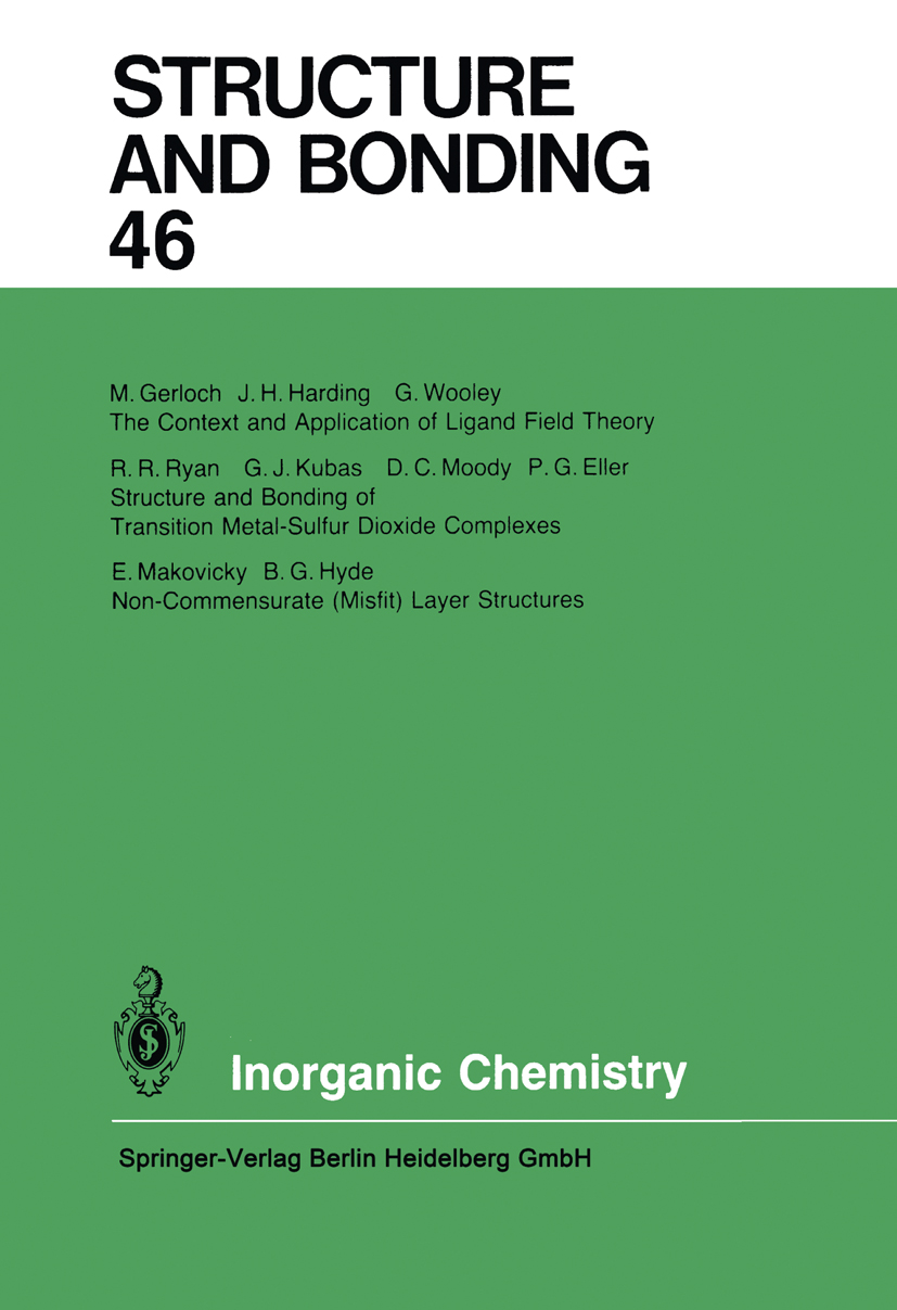 Titlebook: Inorganic Chemistry; Xue Duan,Lutz H. Gade,David Michael P. Mingos Conference proceedings 1981 Springer-Verlag Berlin Heidelberg 1981 Anor Titlebook: Inorganic Chemistry; Xue Duan,Lutz H. Gade,David Michael P. Mingos Conference proceedings 1981 Springer-Verlag Berlin Heidelberg 1981 Anor