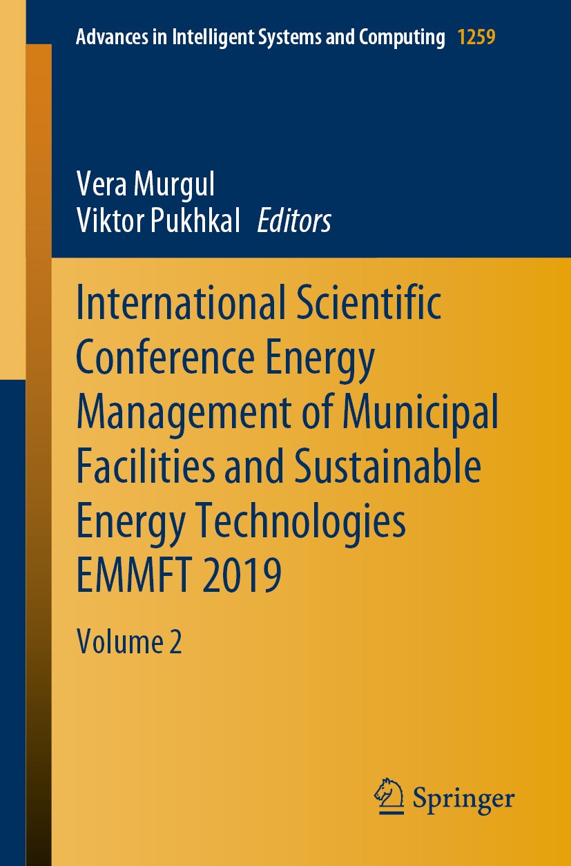 Titlebook: International Scientific Conference Energy Management of Municipal Facilities and Sustainable Energy; Volume 2 Vera Murgul,Viktor Pukhkal C Titlebook: International Scientific Conference Energy Management of Municipal Facilities and Sustainable Energy; Volume 2 Vera Murgul,Viktor Pukhkal C