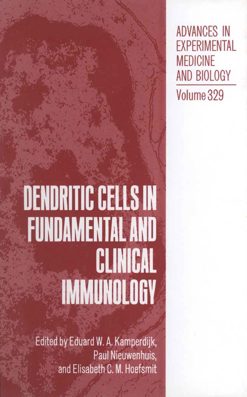 Titlebook: Dendritic Cells in Fundamental and Clinical Immunology; Eduard W. A. Kamperdijk,Paul Nieuwenhuis,Elisabeth Book 1993 The Editor(s) (if app Titlebook: Dendritic Cells in Fundamental and Clinical Immunology; Eduard W. A. Kamperdijk,Paul Nieuwenhuis,Elisabeth Book 1993 The Editor(s) (if app