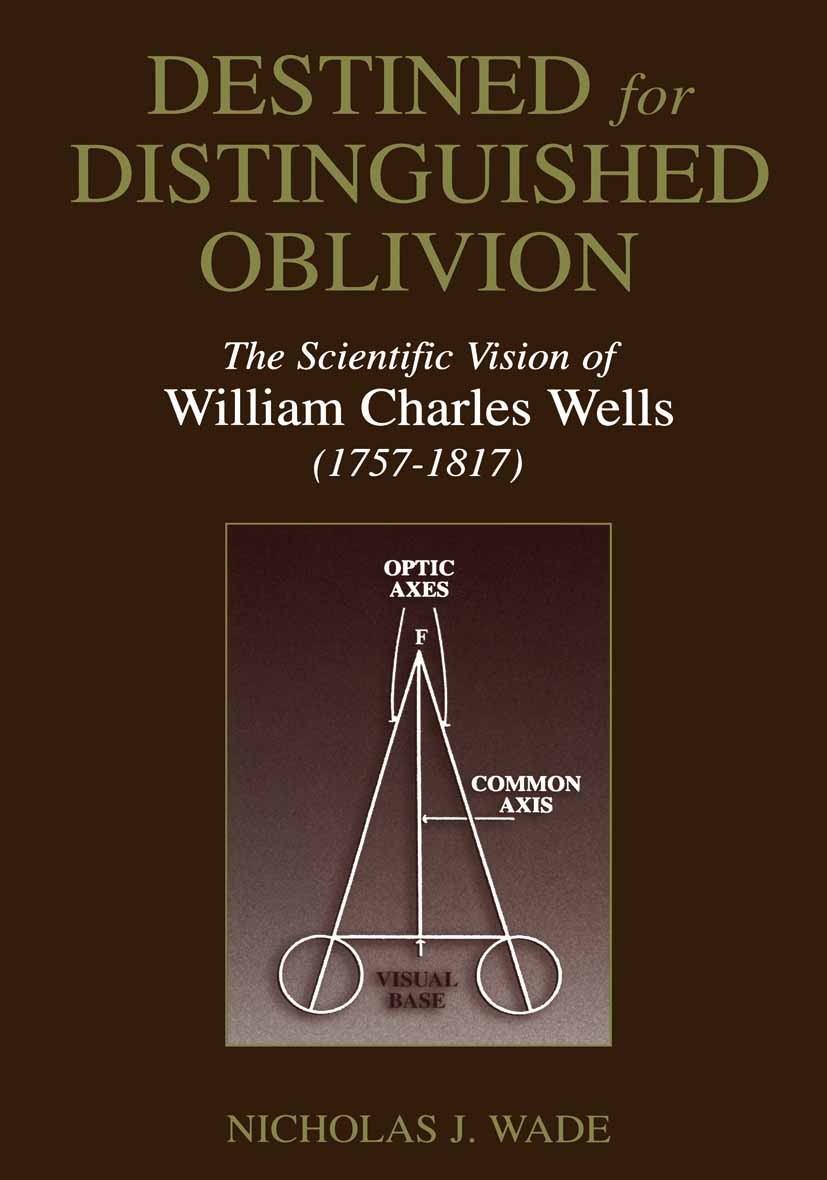 Titlebook: Destined for Distinguished Oblivion; The Scientific Visio Nicholas J. Wade Book 2003 Kluwer Academic/Plenum Publishers, New York 2003 Charl Titlebook: Destined for Distinguished Oblivion; The Scientific Visio Nicholas J. Wade Book 2003 Kluwer Academic/Plenum Publishers, New York 2003 Charl
