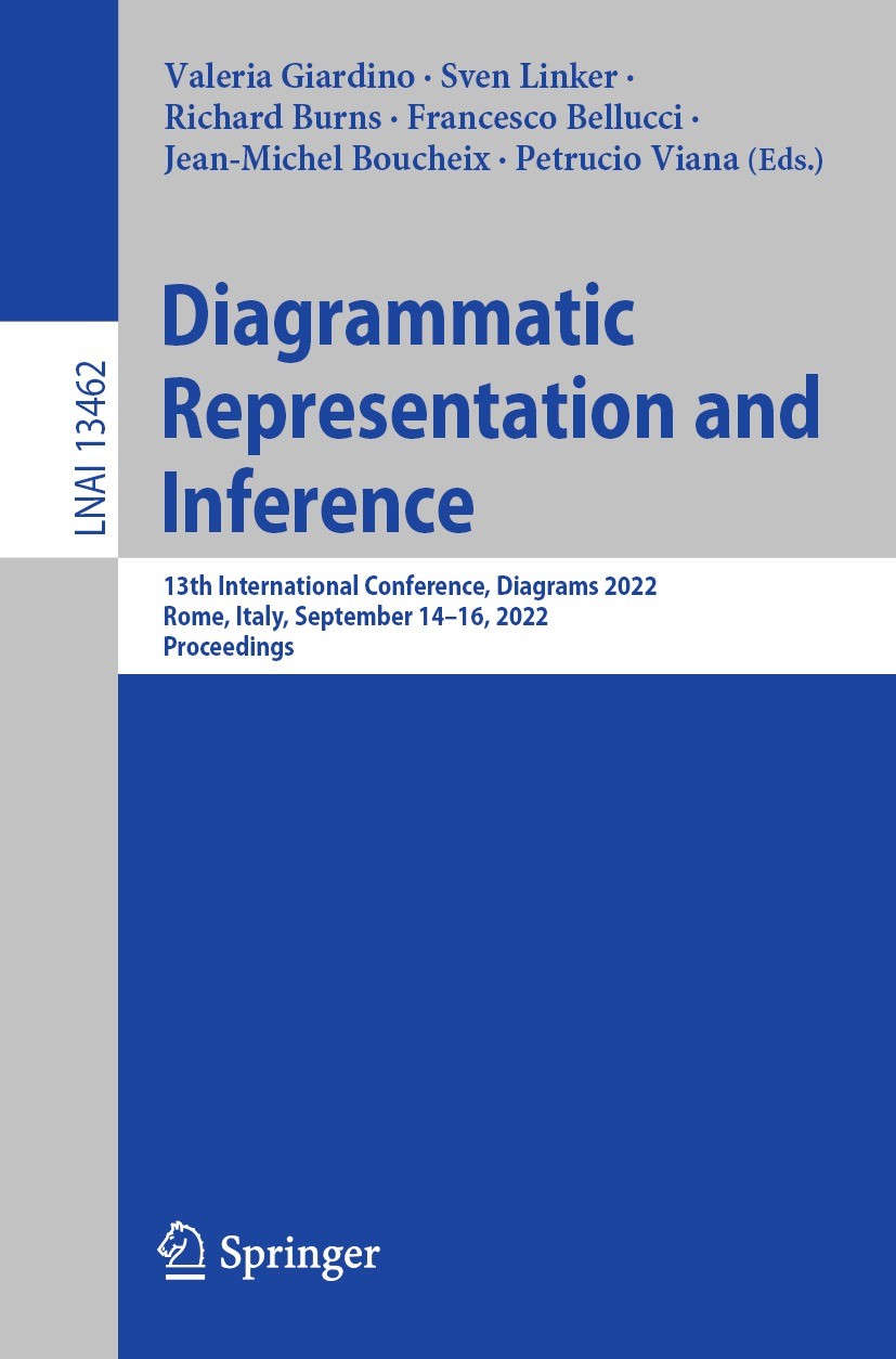 Titlebook: Diagrammatic Representation and Inference; 13th International C Valeria Giardino,Sven Linker,Petrucio Viana Conference proceedings 2022 Spr Titlebook: Diagrammatic Representation and Inference; 13th International C Valeria Giardino,Sven Linker,Petrucio Viana Conference proceedings 2022 Spr