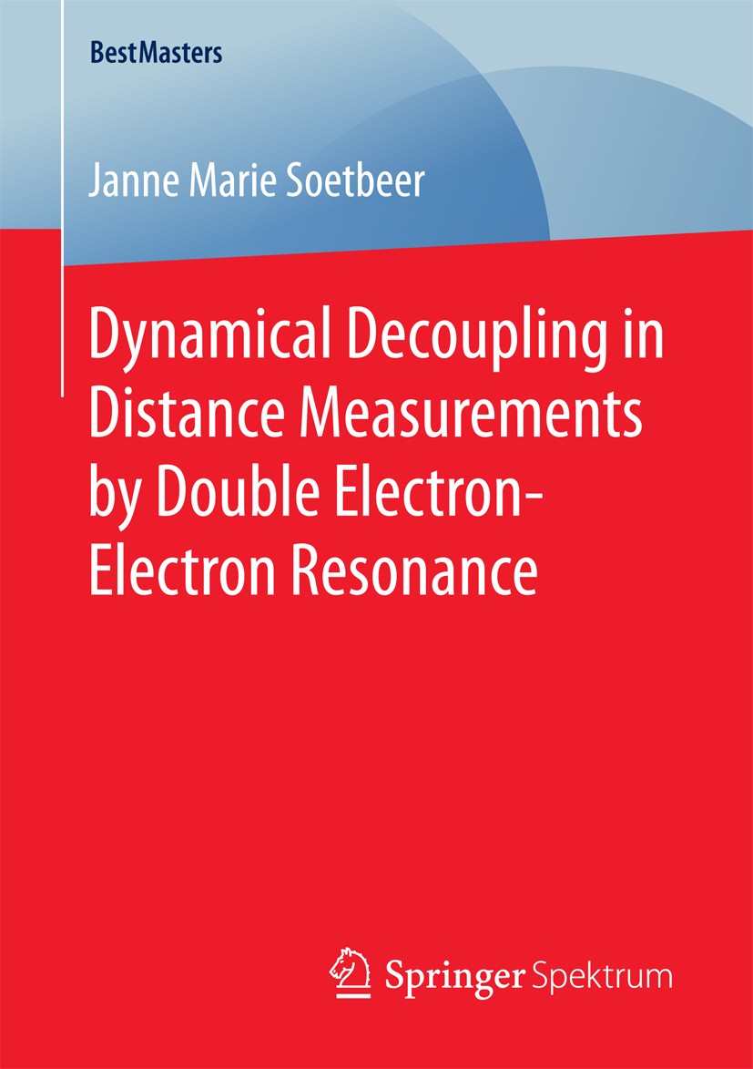 Titlebook: Dynamical Decoupling in Distance Measurements by Double Electron-Electron Resonance; Janne Marie Soetbeer Book 2016 The Editor(s) (if appl Titlebook: Dynamical Decoupling in Distance Measurements by Double Electron-Electron Resonance; Janne Marie Soetbeer Book 2016 The Editor(s) (if appl