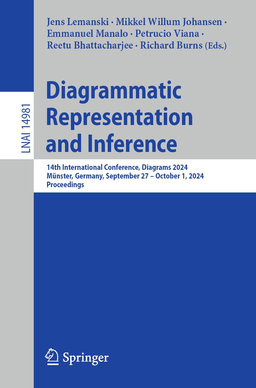 Titlebook: Diagrammatic Representation and Inference; 14th International C Jens Lemanski,Mikkel Willum Johansen,Richard Burns Conference proceedings 2 Titlebook: Diagrammatic Representation and Inference; 14th International C Jens Lemanski,Mikkel Willum Johansen,Richard Burns Conference proceedings 2