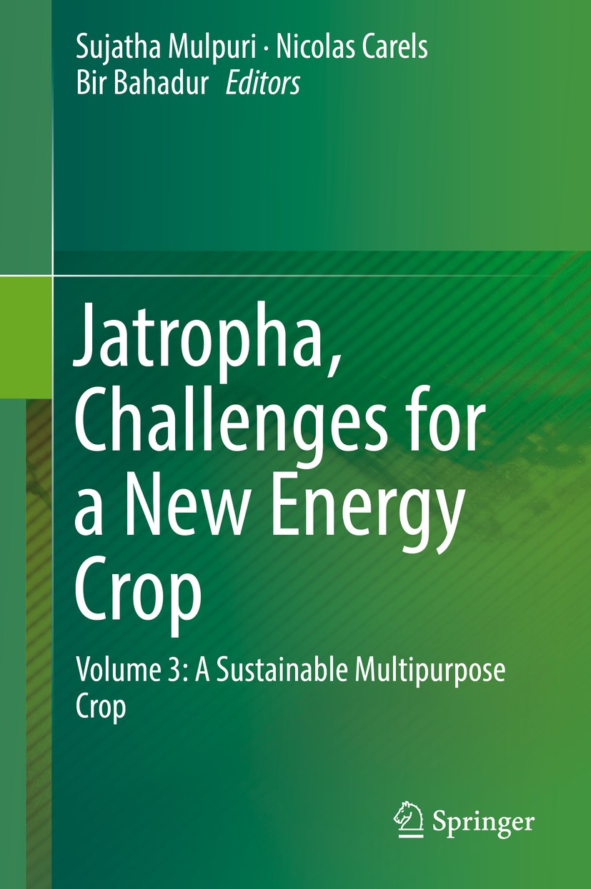 Titlebook: Jatropha, Challenges for a New Energy Crop; Volume 3: A Sustaina Sujatha Mulpuri,Nicolas Carels,Bir Bahadur Book 2019 Springer Nature Singa Titlebook: Jatropha, Challenges for a New Energy Crop; Volume 3: A Sustaina Sujatha Mulpuri,Nicolas Carels,Bir Bahadur Book 2019 Springer Nature Singa