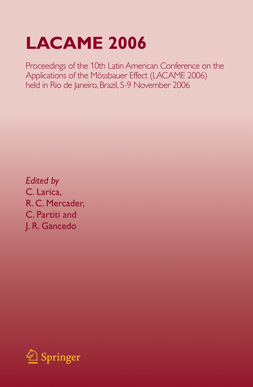 Titlebook: LACAME 2006; Proceedings of the 1 C. Larica,R. C. Mercader,J. R. Gancedo Conference proceedings 2009 Springer-Verlag Berlin Heidelberg 2009 Titlebook: LACAME 2006; Proceedings of the 1 C. Larica,R. C. Mercader,J. R. Gancedo Conference proceedings 2009 Springer-Verlag Berlin Heidelberg 2009