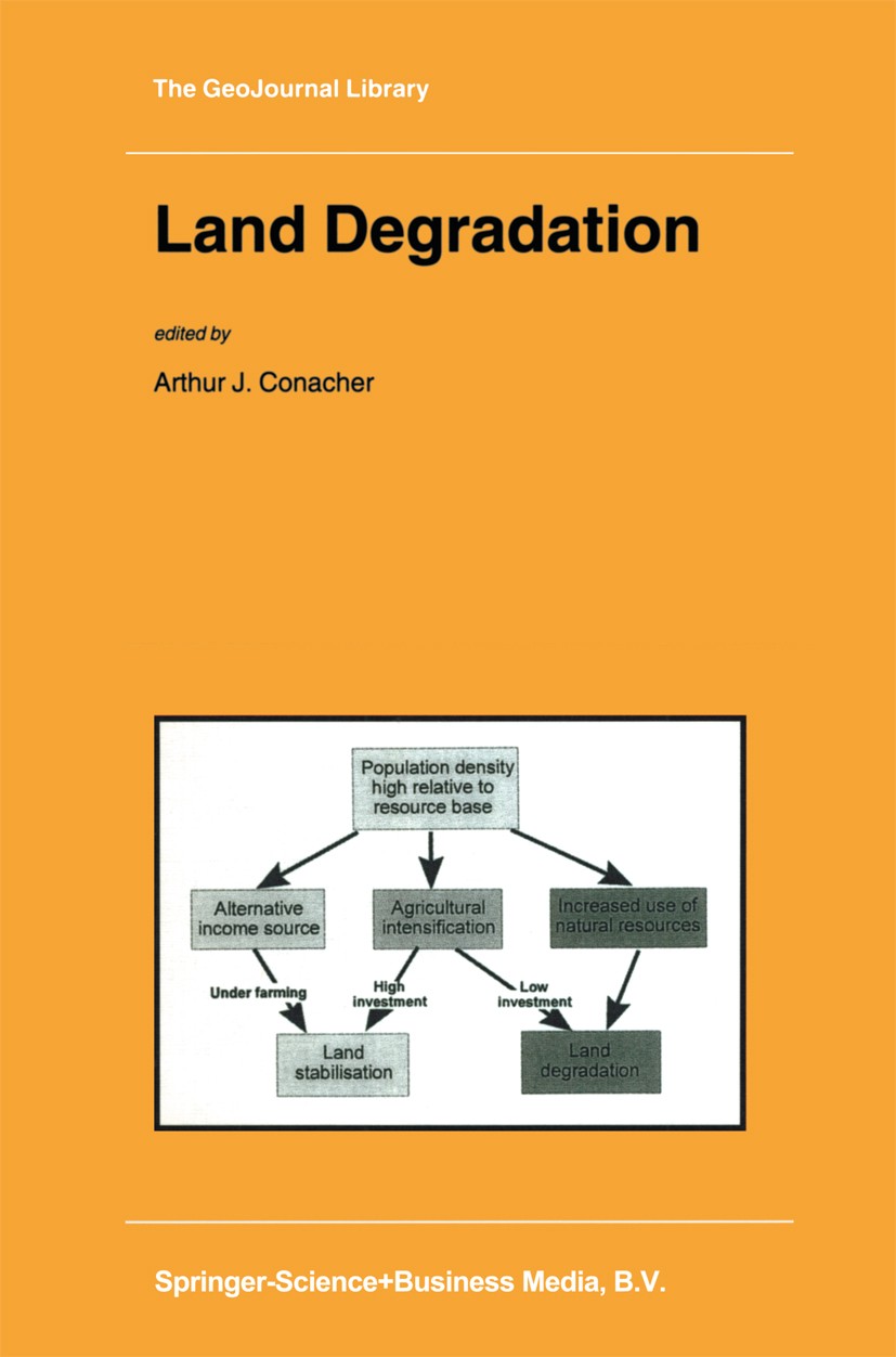 Titlebook: Land Degradation; Arthur J. Conacher (Associate Professor of Geograp Book 2001 Springer Nature B.V. 2001 development.erosion.groundwater.o Titlebook: Land Degradation; Arthur J. Conacher (Associate Professor of Geograp Book 2001 Springer Nature B.V. 2001 development.erosion.groundwater.o