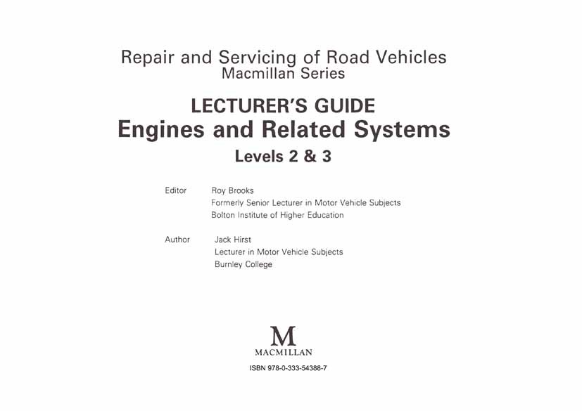 Titlebook: Vehicle Mechanical and Electronic Systems; Engines and Related Jack Hirst,Roy Brooks (Formerly Senior Lecturer in Textbook 1991Latest edit Titlebook: Vehicle Mechanical and Electronic Systems; Engines and Related Jack Hirst,Roy Brooks (Formerly Senior Lecturer in Textbook 1991Latest edit