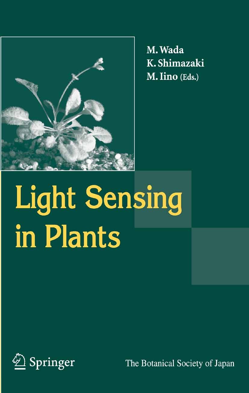 Titlebook: Light Sensing in Plants; Masamitsu Wada,Ken-ichiro Shimazaki,Moritoshi Iino Book 2005 Springer-Verlag Tokyo 2005 Chloroplast.Nucleotide.Ph Titlebook: Light Sensing in Plants; Masamitsu Wada,Ken-ichiro Shimazaki,Moritoshi Iino Book 2005 Springer-Verlag Tokyo 2005 Chloroplast.Nucleotide.Ph