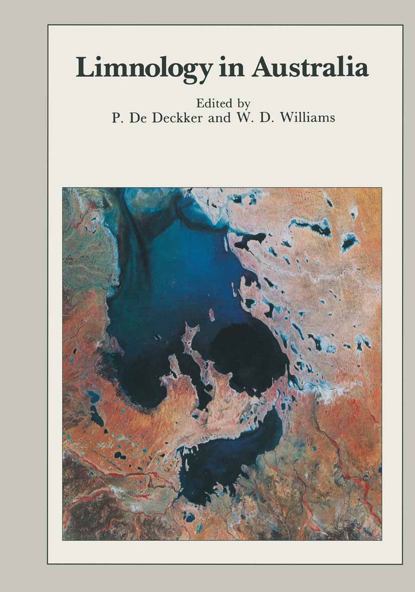 Titlebook: Limnology in Australia; Patrick Deckker,W. D. Williams Book 1986 CSIRO — Australia 1986 Eutrophication.adaptation.benthic.biology.biomass. Titlebook: Limnology in Australia; Patrick Deckker,W. D. Williams Book 1986 CSIRO — Australia 1986 Eutrophication.adaptation.benthic.biology.biomass.