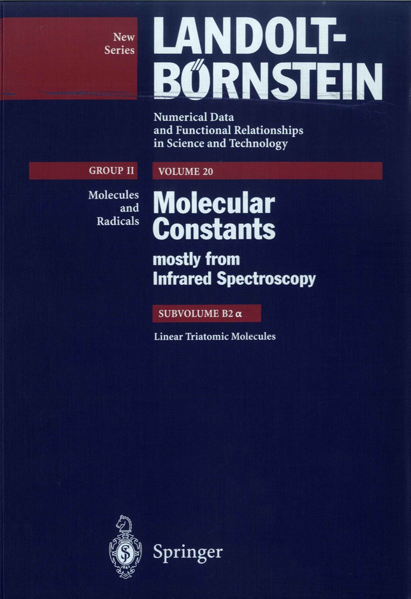Titlebook: 16O12C16O; G. Guelachvili Book 1997Latest edition Springer-Verlag Berlin Heidelberg 1997 Isotop.diatomic molecule.energy.molecule.spectros Titlebook: 16O12C16O; G. Guelachvili Book 1997Latest edition Springer-Verlag Berlin Heidelberg 1997 Isotop.diatomic molecule.energy.molecule.spectros