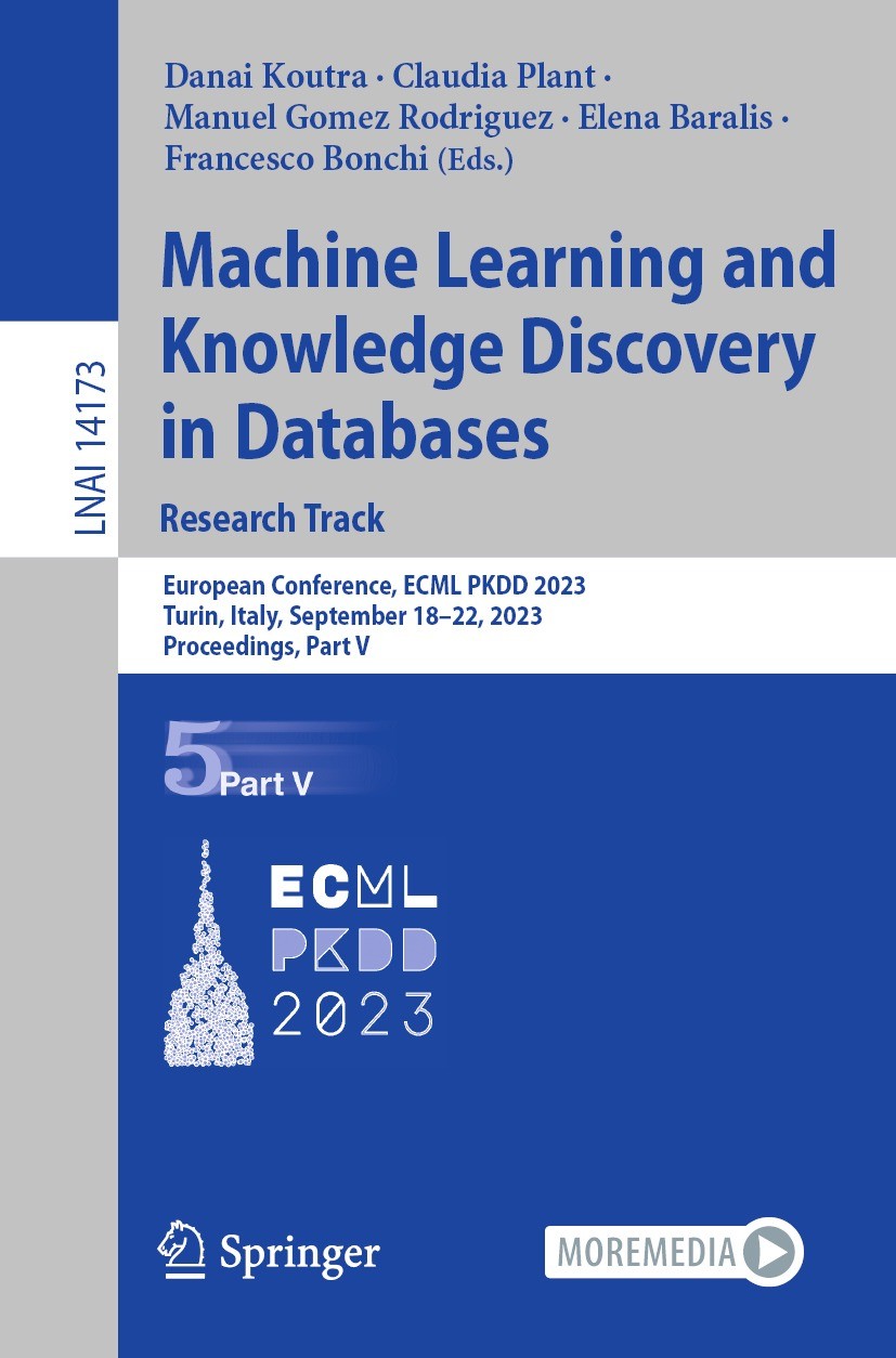 Titlebook: Machine Learning and Knowledge Discovery in Databases: Research Track; European Conference, Danai Koutra,Claudia Plant,Francesco Bonchi Con Titlebook: Machine Learning and Knowledge Discovery in Databases: Research Track; European Conference, Danai Koutra,Claudia Plant,Francesco Bonchi Con