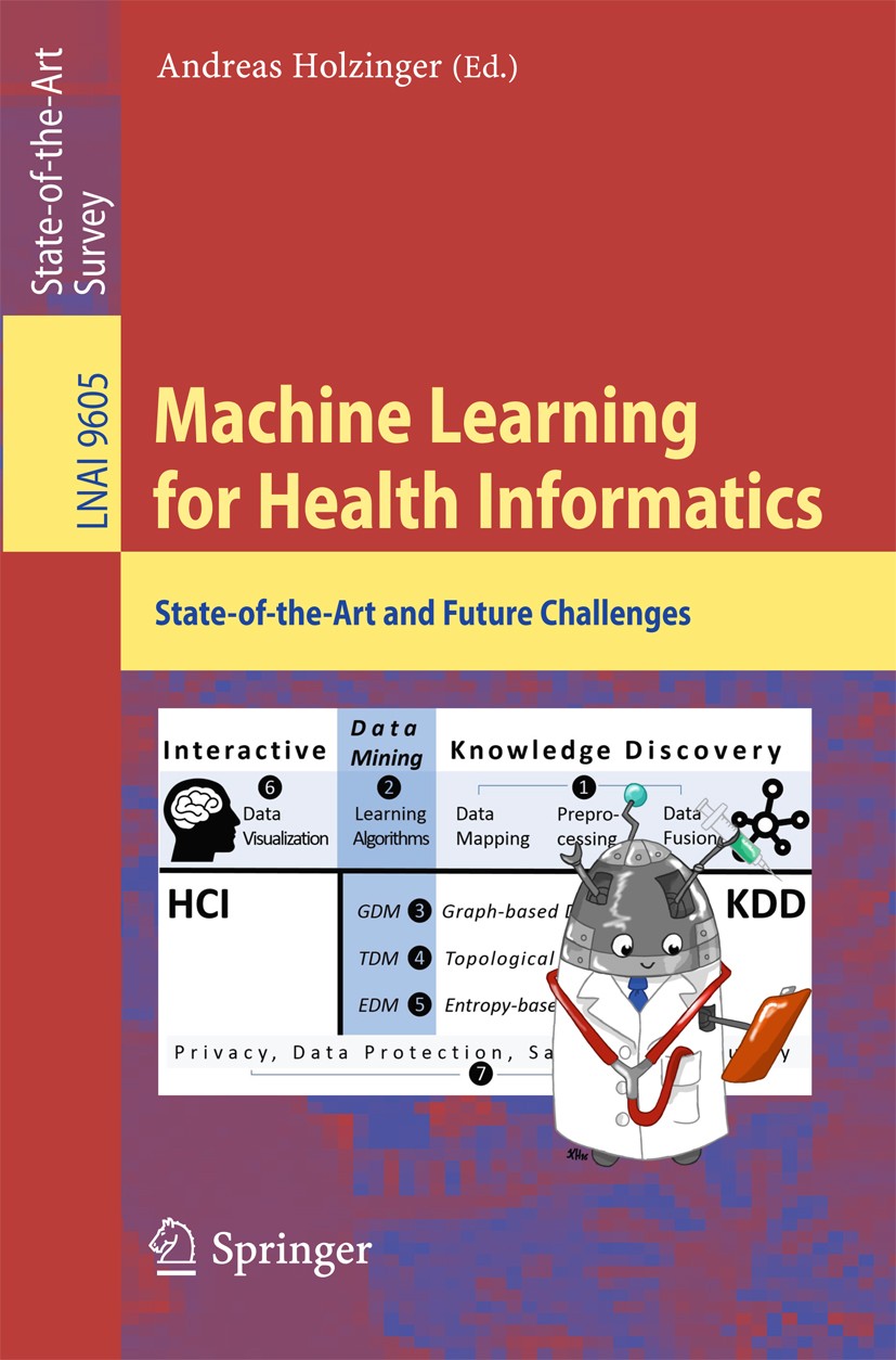 Titlebook: Machine Learning for Health Informatics; State-of-the-Art and Andreas Holzinger Book 2016 Springer International Publishing AG 2016 algorit Titlebook: Machine Learning for Health Informatics; State-of-the-Art and Andreas Holzinger Book 2016 Springer International Publishing AG 2016 algorit