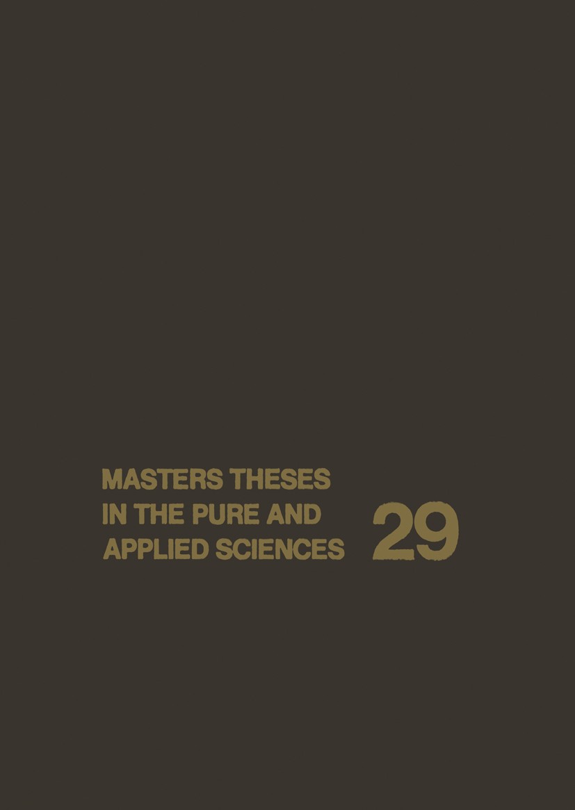 Titlebook: Masters Theses in the Pure and Applied Sciences; Accepted by Colleges Wade H. Shafer Book 1986 Plenum Press, New York 1986 astronomy.calcul Titlebook: Masters Theses in the Pure and Applied Sciences; Accepted by Colleges Wade H. Shafer Book 1986 Plenum Press, New York 1986 astronomy.calcul