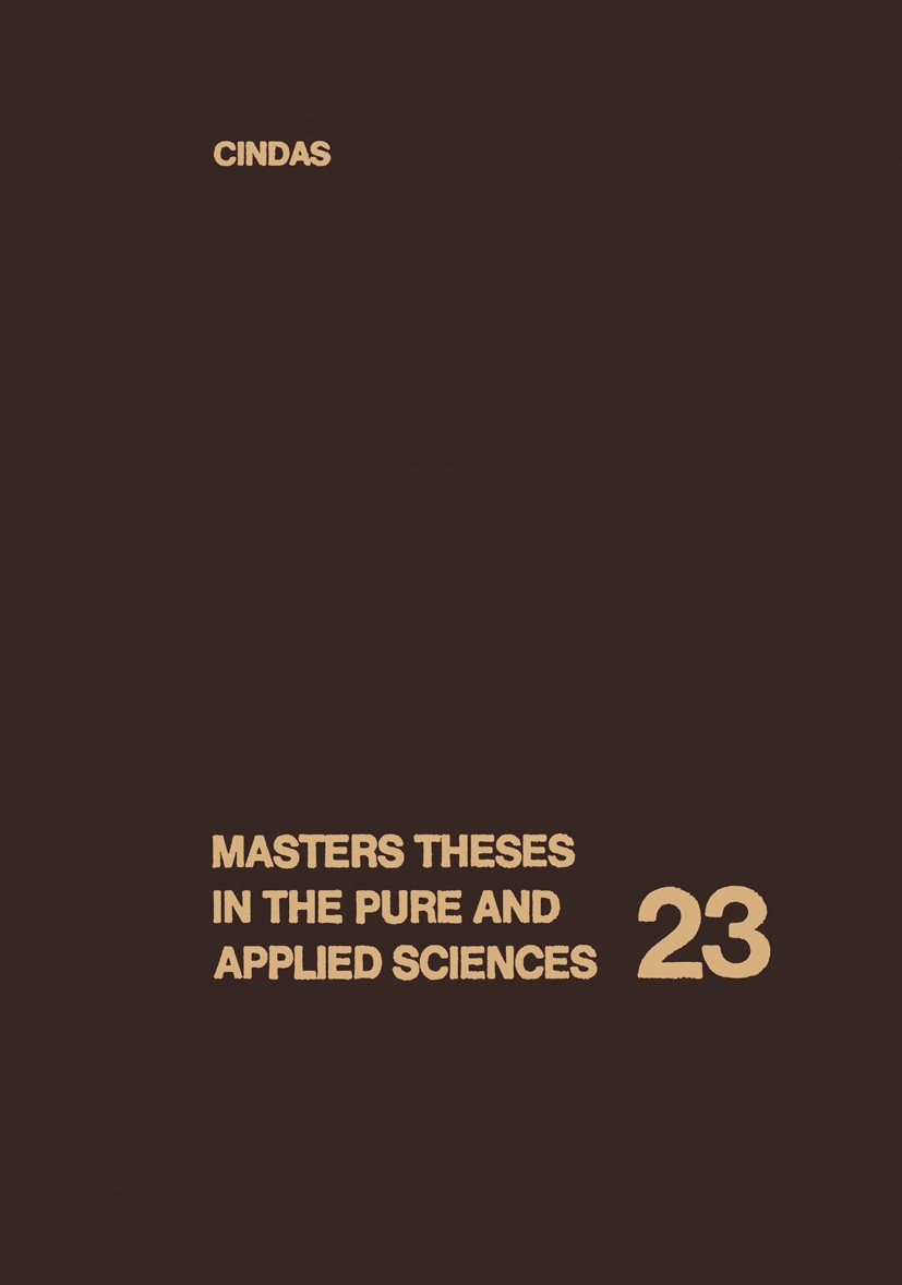 Titlebook: Masters Theses in the Pure and Applied Sciences; Accepted by Colleges Wade H. Shafer Book 1979 Springer Science+Business Media New York 197 Titlebook: Masters Theses in the Pure and Applied Sciences; Accepted by Colleges Wade H. Shafer Book 1979 Springer Science+Business Media New York 197