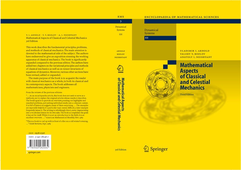 Titlebook: Mathematical Aspects of Classical and Celestial Mechanics; Vladimir I. Arnold,Valery V. Kozlov,Anatoly I. Nei Book 2006Latest edition Spri Titlebook: Mathematical Aspects of Classical and Celestial Mechanics; Vladimir I. Arnold,Valery V. Kozlov,Anatoly I. Nei Book 2006Latest edition Spri