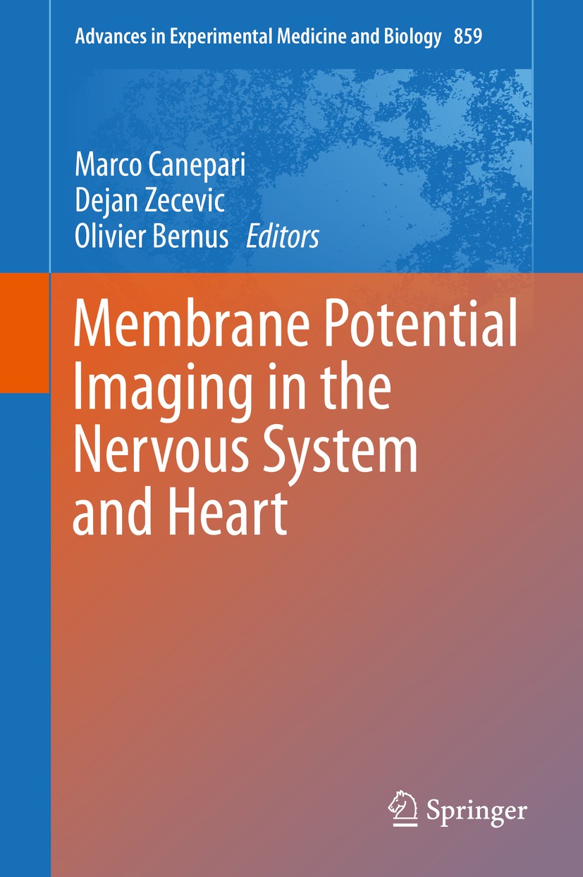 Titlebook: Membrane Potential Imaging in the Nervous System and Heart; Marco Canepari,Dejan Zecevic,Olivier Bernus Book 2015 The Editor(s) (if applic Titlebook: Membrane Potential Imaging in the Nervous System and Heart; Marco Canepari,Dejan Zecevic,Olivier Bernus Book 2015 The Editor(s) (if applic
