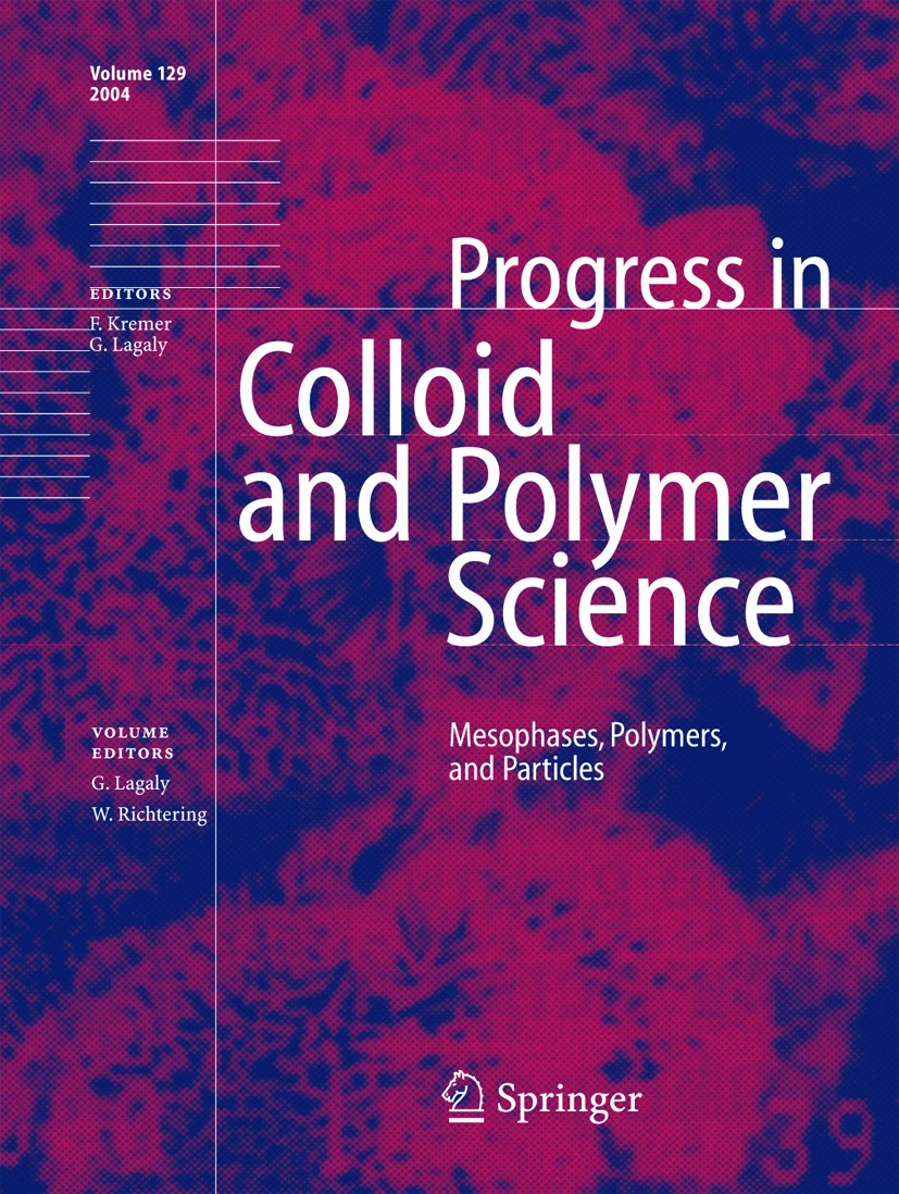 Titlebook: Mesophases, Polymers, and Particles; Gerhard Lagaly,Walter Richtering Conference proceedings 2004 Springer-Verlag Berlin Heidelberg 2004 c Titlebook: Mesophases, Polymers, and Particles; Gerhard Lagaly,Walter Richtering Conference proceedings 2004 Springer-Verlag Berlin Heidelberg 2004 c