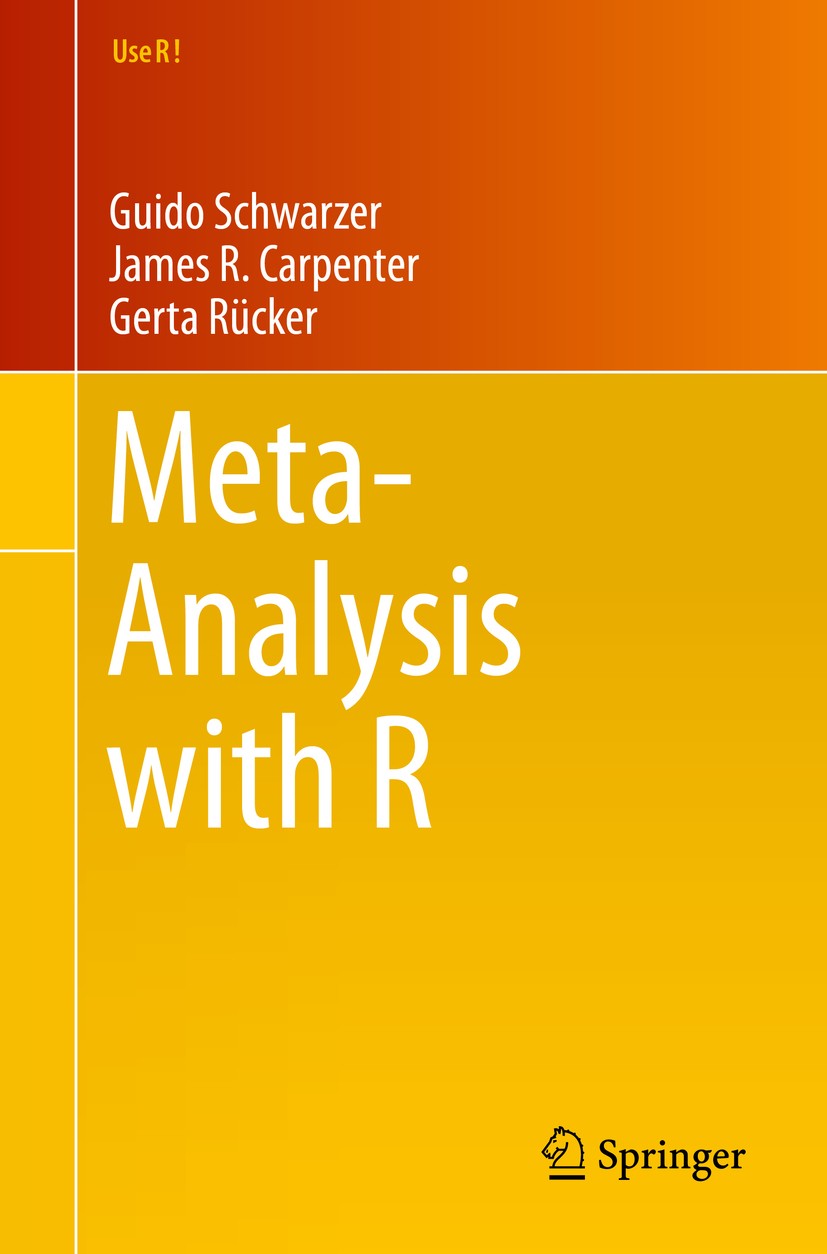 Titlebook: Meta-Analysis with R; Guido Schwarzer,James R. Carpenter,Gerta Rücker Book 2015 Springer International Publishing Switzerland 2015 diagnos Titlebook: Meta-Analysis with R; Guido Schwarzer,James R. Carpenter,Gerta Rücker Book 2015 Springer International Publishing Switzerland 2015 diagnos