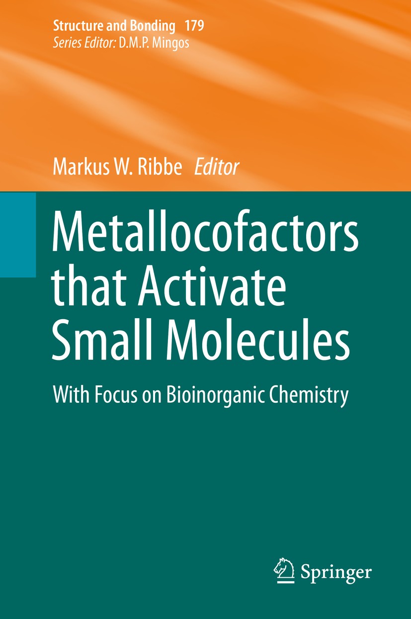 Titlebook: Metallocofactors that Activate Small Molecules; With Focus on Bioino Markus W. Ribbe Book 2019 Springer Nature Switzerland AG 2019 Nitrogen Titlebook: Metallocofactors that Activate Small Molecules; With Focus on Bioino Markus W. Ribbe Book 2019 Springer Nature Switzerland AG 2019 Nitrogen