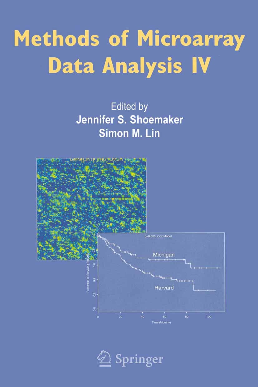 Titlebook: Methods of Microarray Data Analysis IV; Jennifer S. Shoemaker,Simon M. Lin Book 2005 Springer-Verlag US 2005 Microarray.bioinformatics.car Titlebook: Methods of Microarray Data Analysis IV; Jennifer S. Shoemaker,Simon M. Lin Book 2005 Springer-Verlag US 2005 Microarray.bioinformatics.car