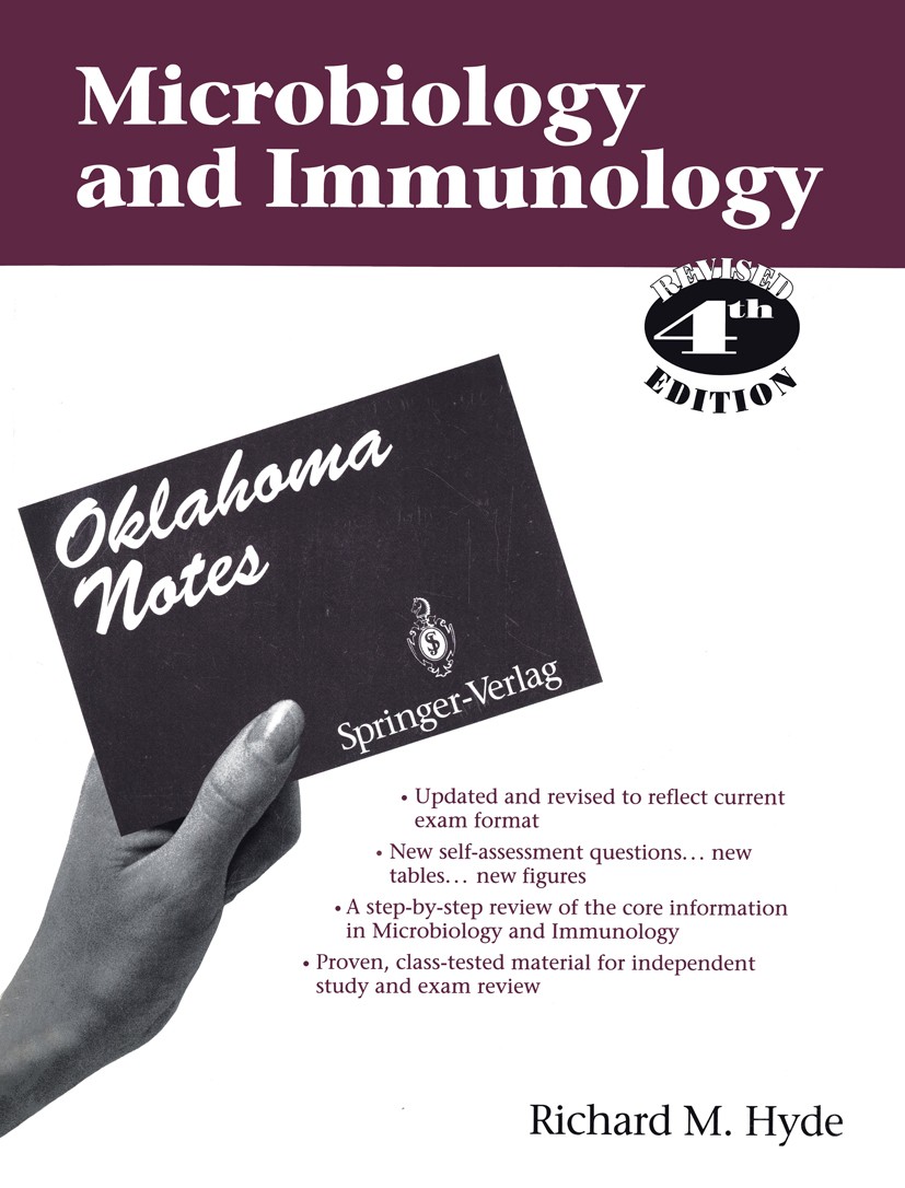 Titlebook: Microbiology & Immunology; Richard M. Hyde Book 1995Latest edition Springer-Verlag New York, Inc. 1995 Sepsis.antibody.autoimmunity.bacter Titlebook: Microbiology & Immunology; Richard M. Hyde Book 1995Latest edition Springer-Verlag New York, Inc. 1995 Sepsis.antibody.autoimmunity.bacter