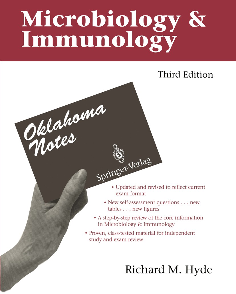 Titlebook: Microbiology & Immunology; Richard M. Hyde Textbook 19923rd edition Springer-Verlag New York Inc. 1992 antibody.antigen.autoimmune disease Titlebook: Microbiology & Immunology; Richard M. Hyde Textbook 19923rd edition Springer-Verlag New York Inc. 1992 antibody.antigen.autoimmune disease