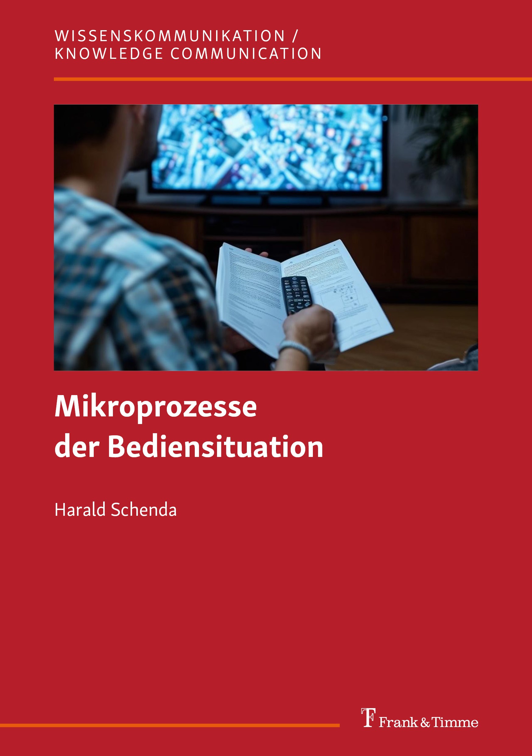 Titlebook: Mikroprozesse der Bediensituation; Mit einer englischsp Harald Schenda Book‘‘‘‘‘‘‘‘ 2024 Frank & Timme GmbH 2024 KI.Interface.Interaktion.M Titlebook: Mikroprozesse der Bediensituation; Mit einer englischsp Harald Schenda Book‘‘‘‘‘‘‘‘ 2024 Frank & Timme GmbH 2024 KI.Interface.Interaktion.M
