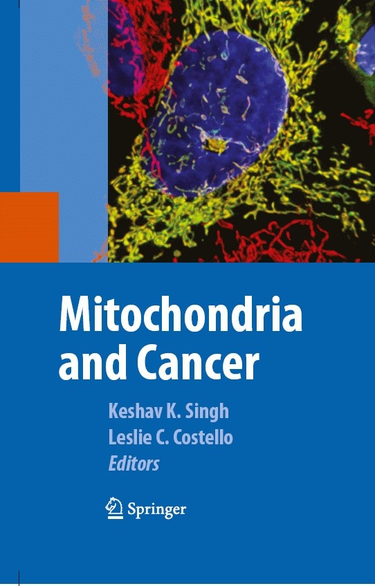 Titlebook: Mitochondria and Cancer; Leslie Costello,Keshav Singh Book 2009 Springer-Verlag New York 2009 Citrate Metabolism.Lipogenic Switch.Mitochon Titlebook: Mitochondria and Cancer; Leslie Costello,Keshav Singh Book 2009 Springer-Verlag New York 2009 Citrate Metabolism.Lipogenic Switch.Mitochon