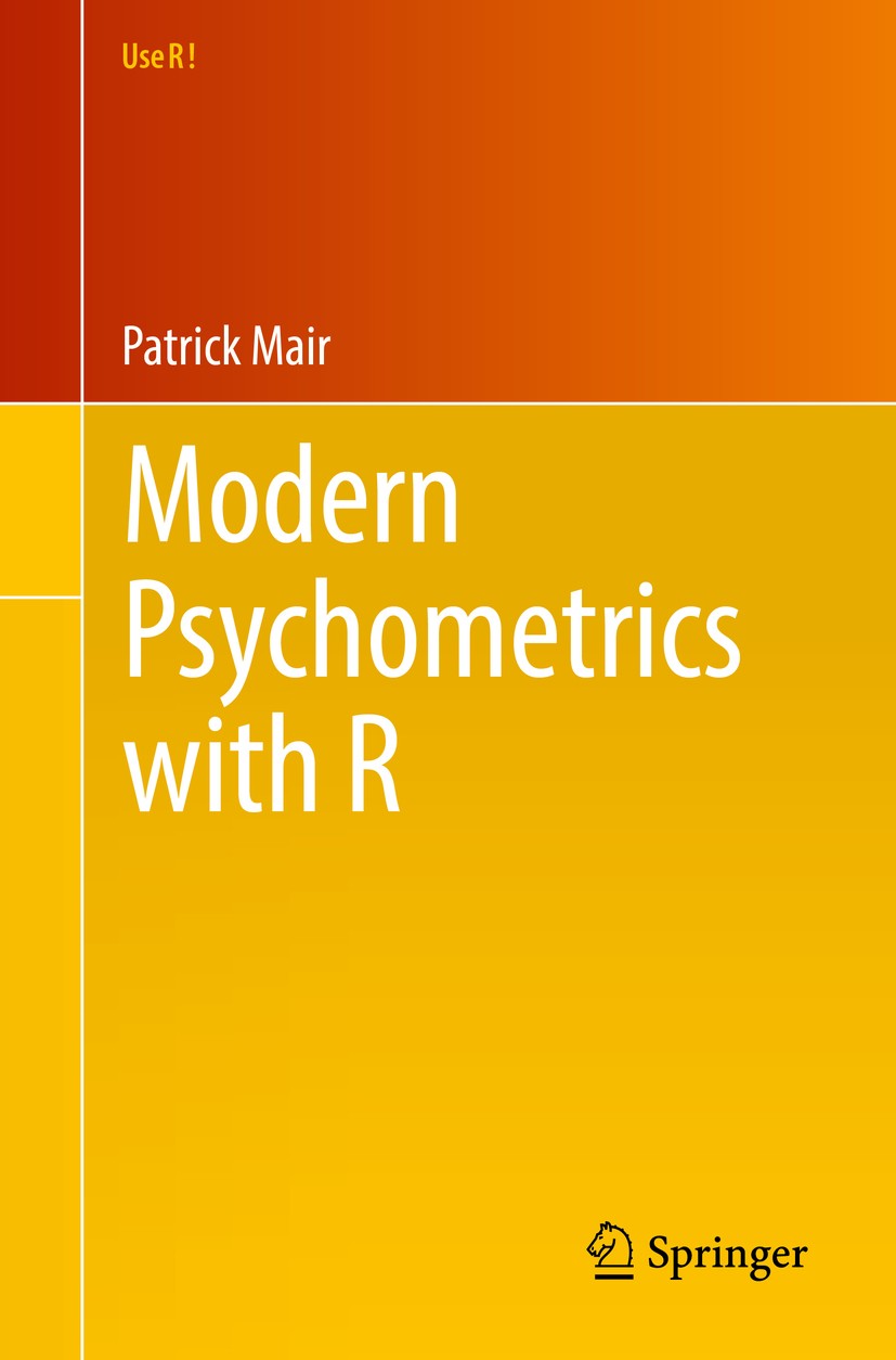 Titlebook: Modern Psychometrics with R; Patrick Mair Textbook 2018 Springer International Publishing AG, part of Springer Nature 2018 Cluster analysi Titlebook: Modern Psychometrics with R; Patrick Mair Textbook 2018 Springer International Publishing AG, part of Springer Nature 2018 Cluster analysi